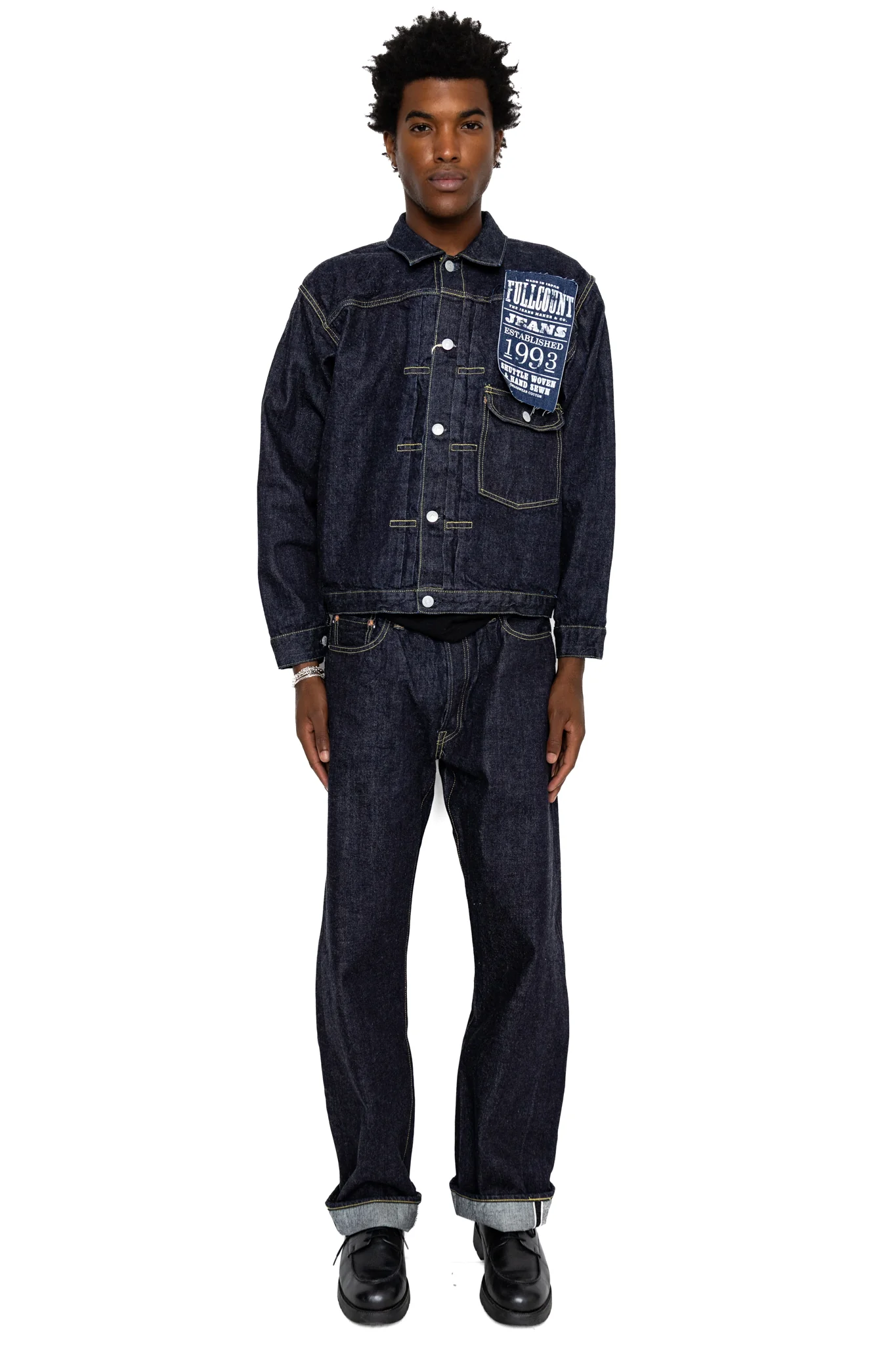 0105US Wide Straight (US Limited) WWll Denim - Image 2