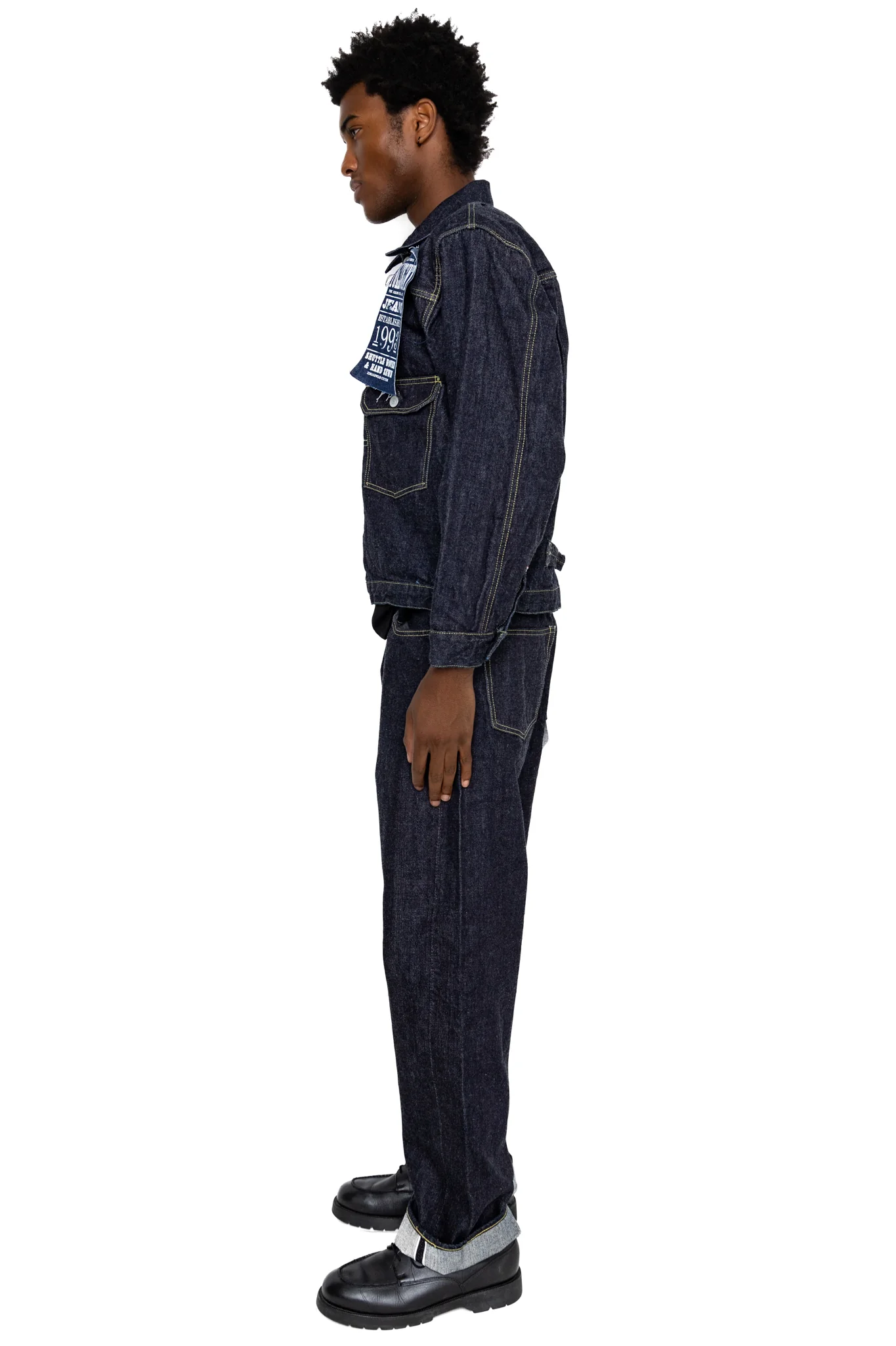 0105US Wide Straight (US Limited) WWll Denim - Image 4