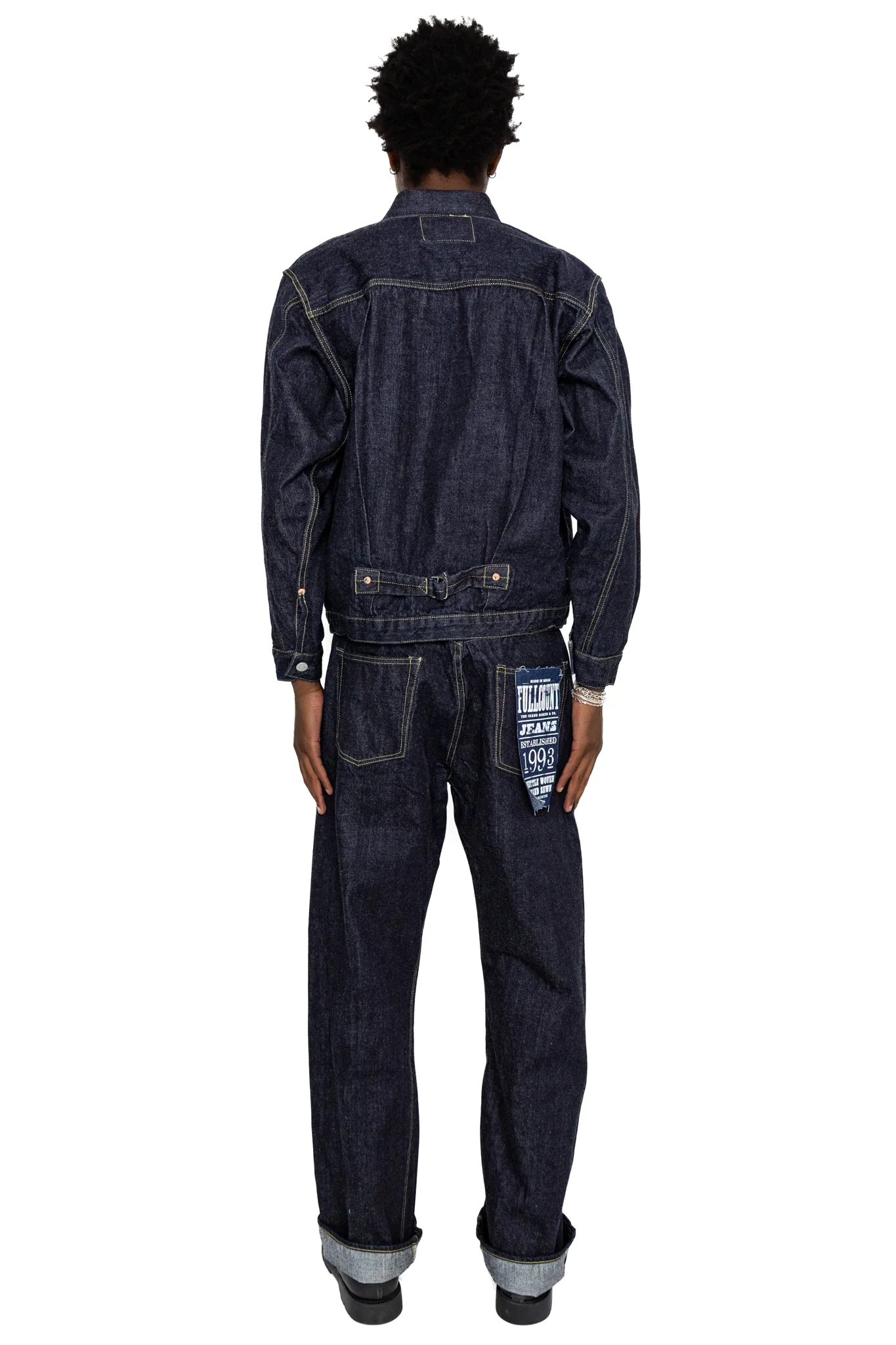0105US Wide Straight (US Limited) WWll Denim - Image 5