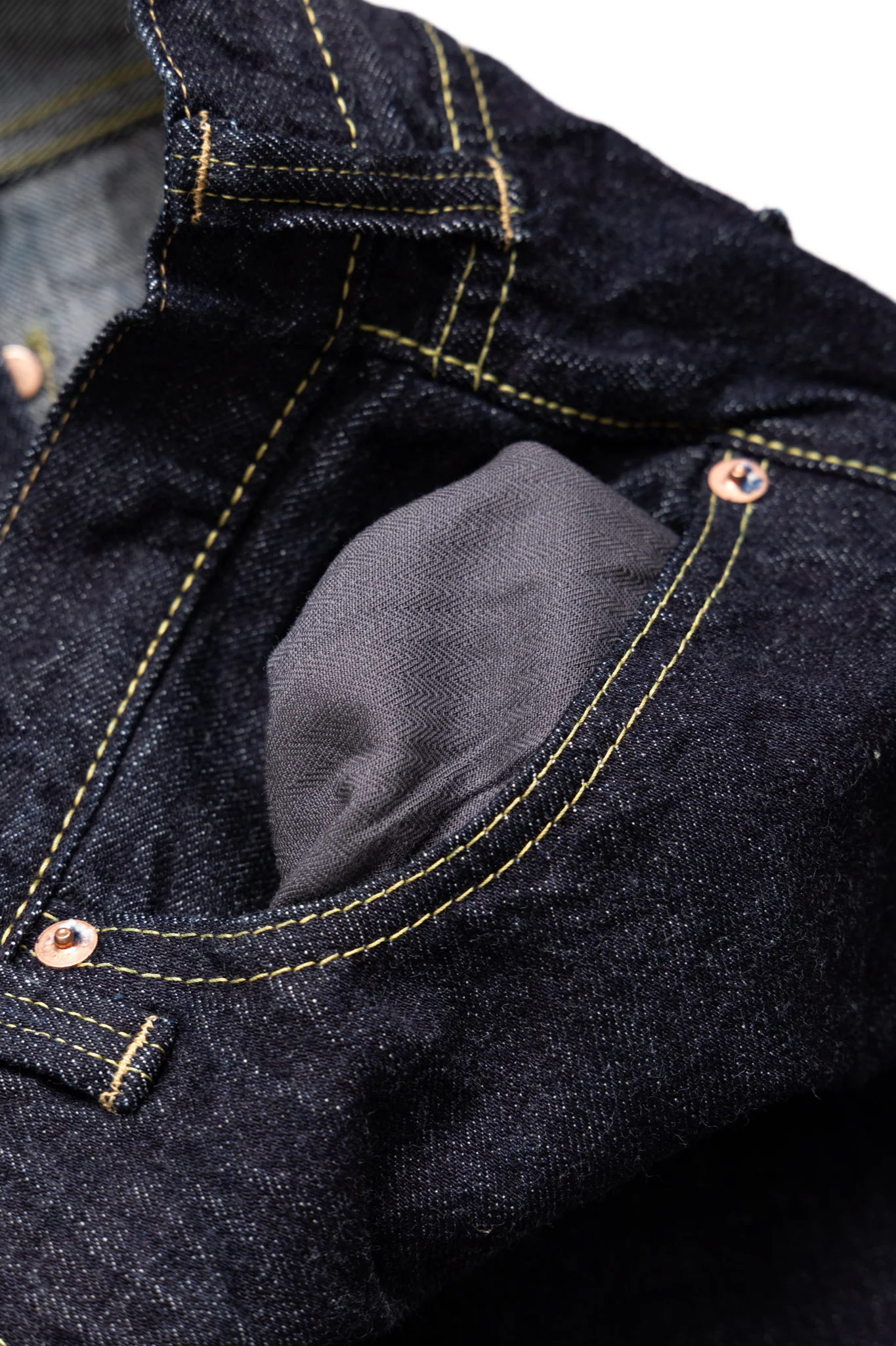 0105US Wide Straight (US Limited) WWll Denim - Image 9