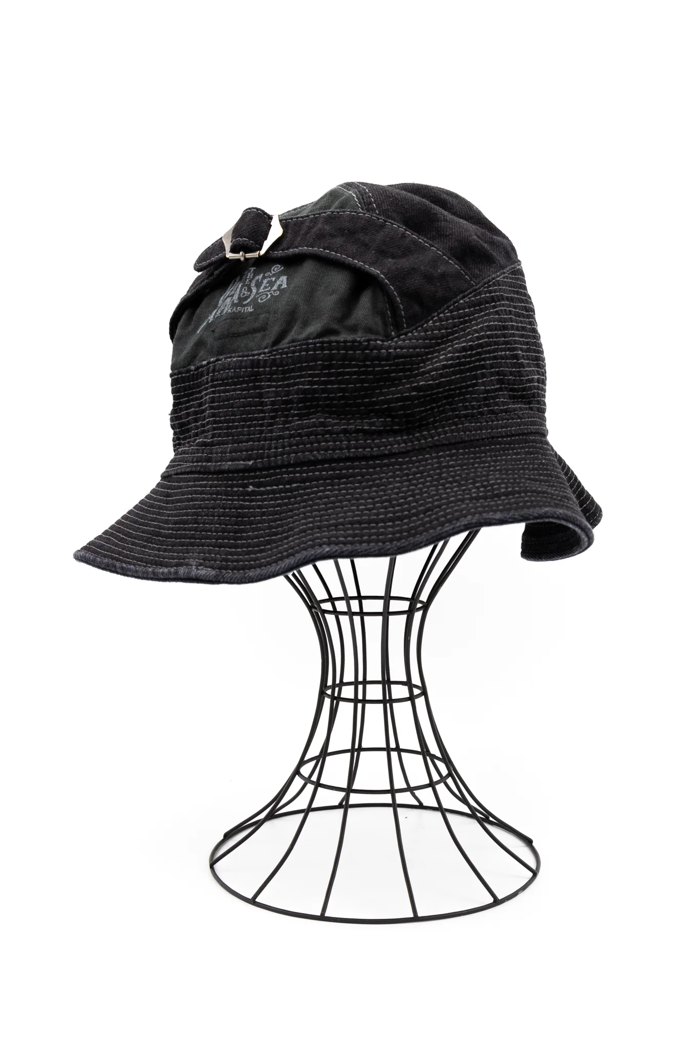11.5oz BLKxBLK Denim THE OLD MAN AND THE SEA Hat - Image 2