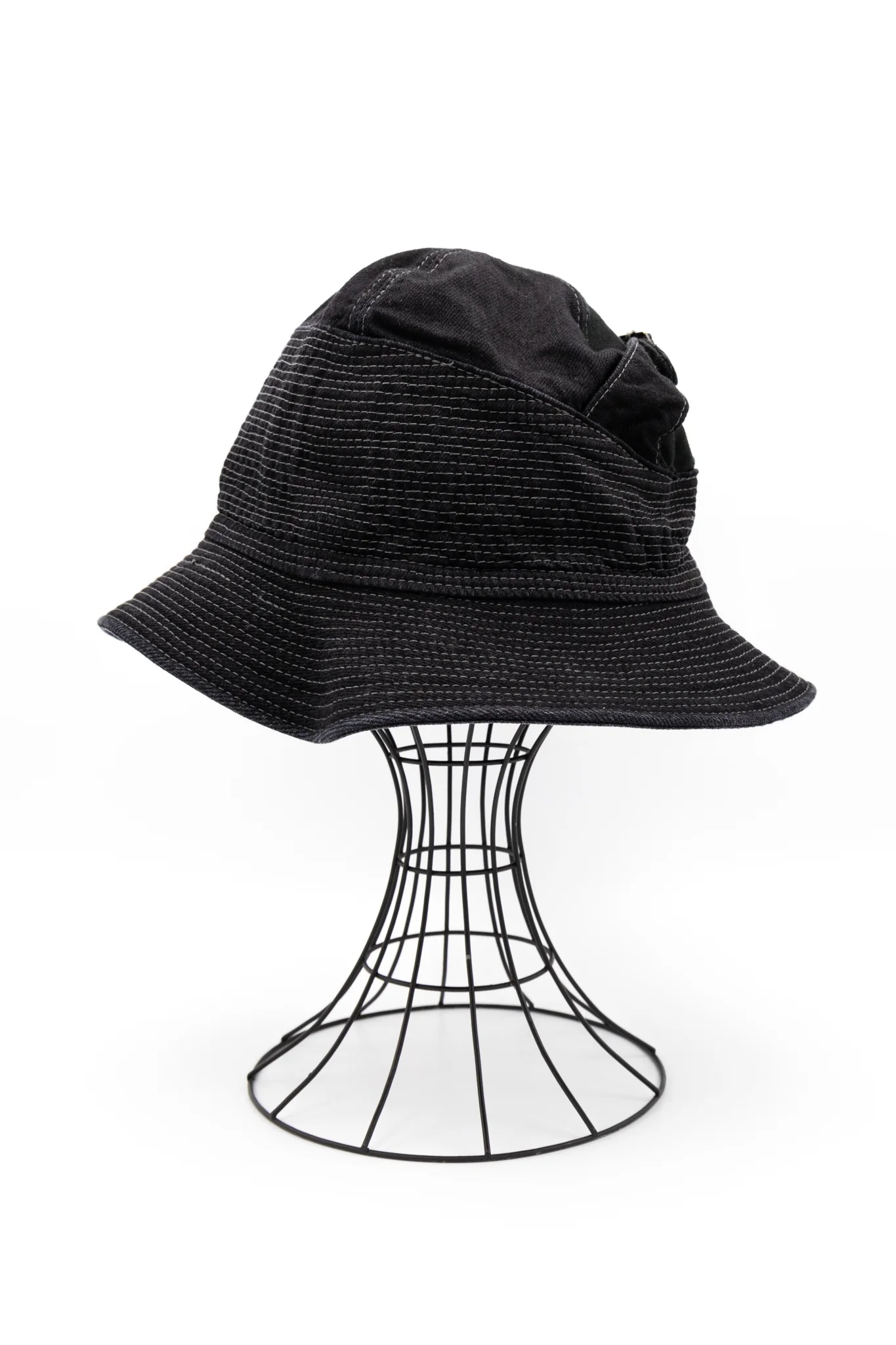 11.5oz BLKxBLK Denim THE OLD MAN AND THE SEA Hat - Image 3