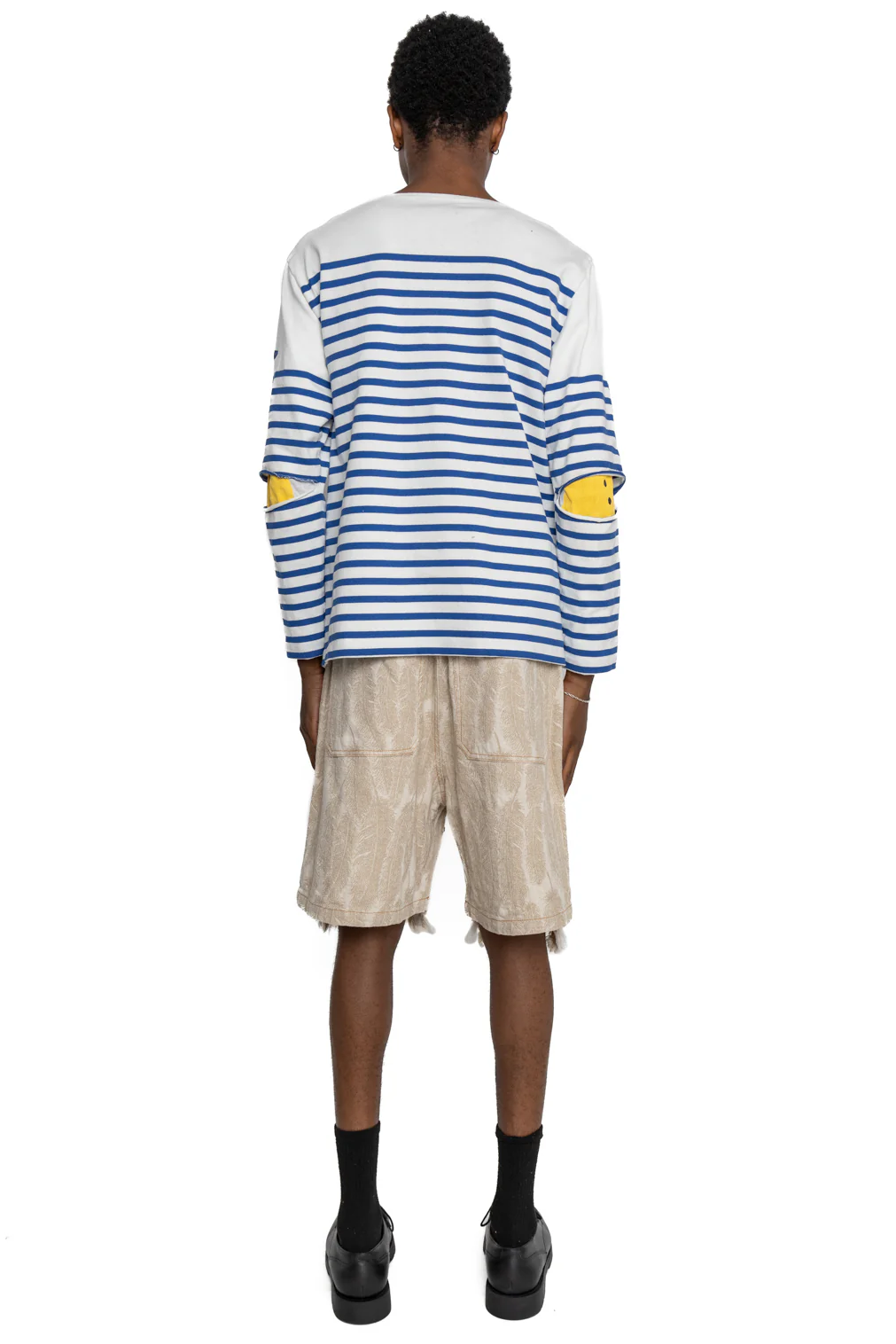 12oz MAGPIE Denim W-Knee EASY Shorts - Image 5