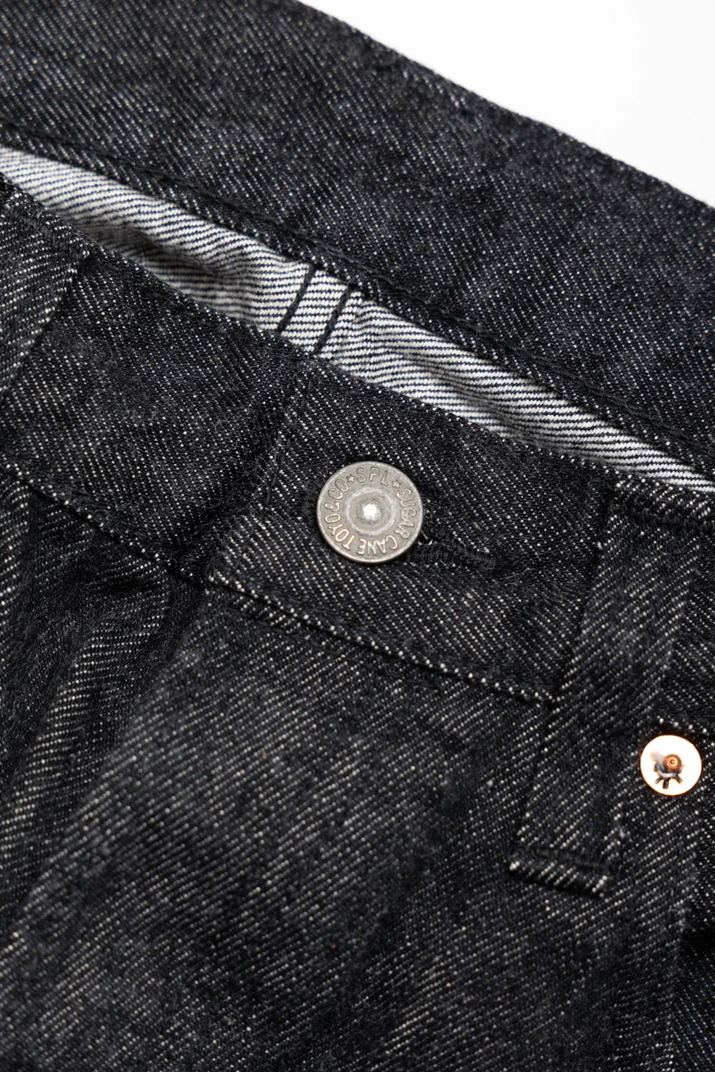 14.25oz Black Denim 1947 Model - Image 13