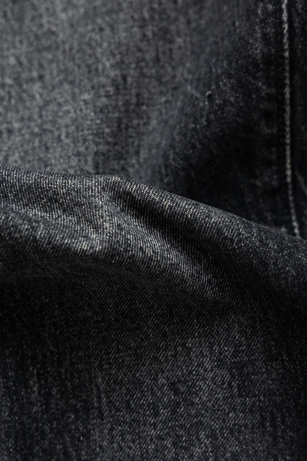 14.25oz Black Denim 1947 Model - Hard Wash - Image 14
