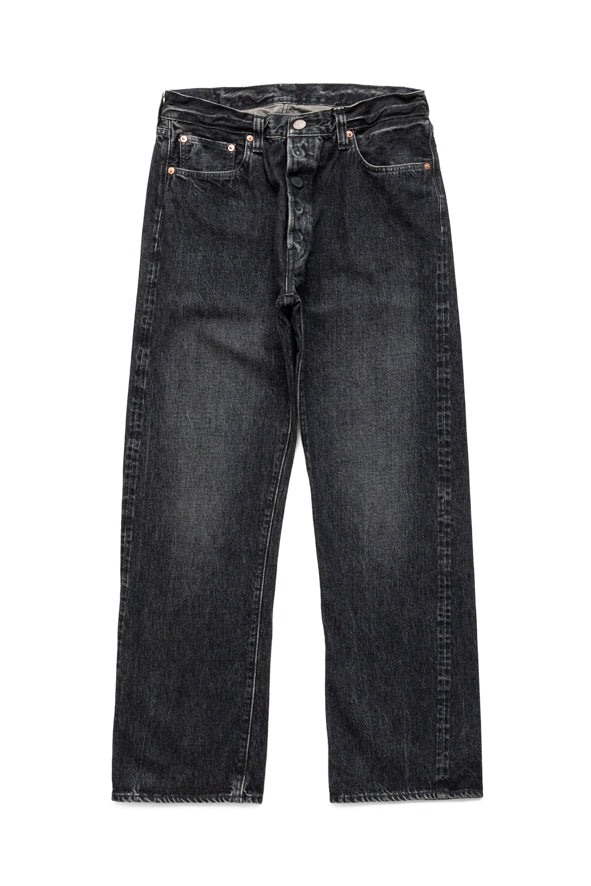 14.25oz Black Denim 1947 Model - Hard Wash - Image 2