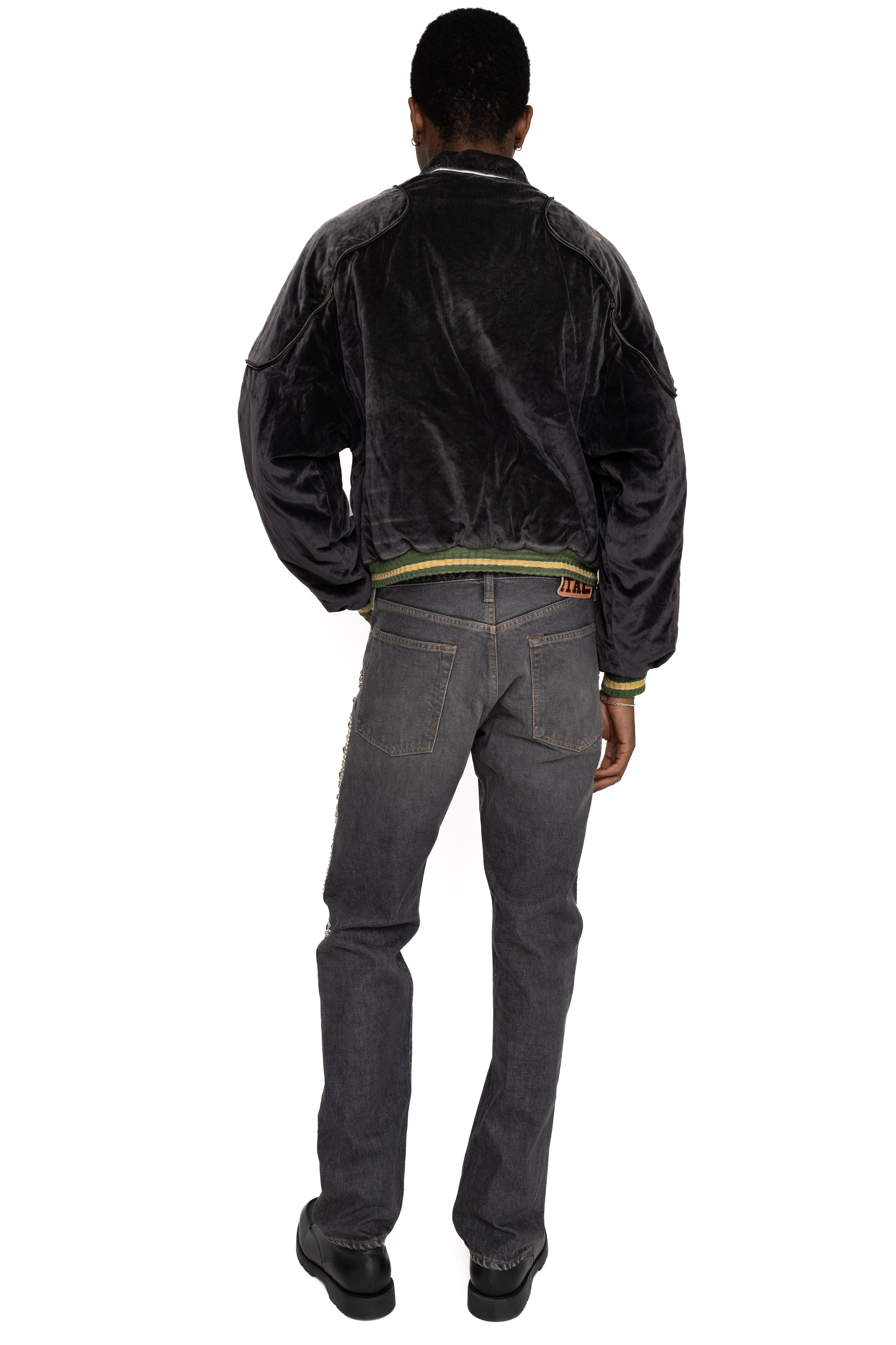 14oz BLK Denim 5P MONKEY CISCO (STUDS) - Image 7
