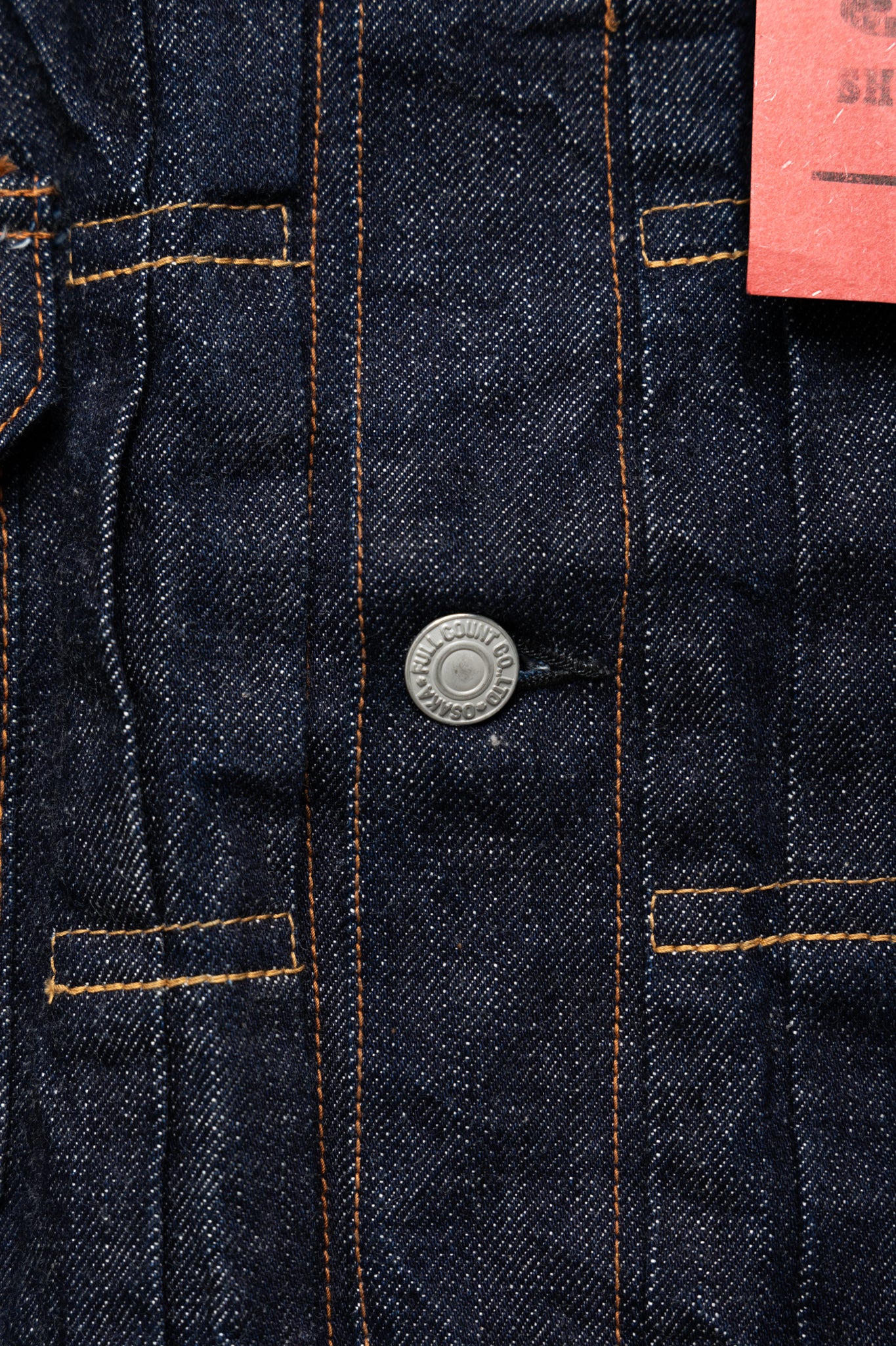 2102W Double Flap Pocket Denim Jacket - Image 12
