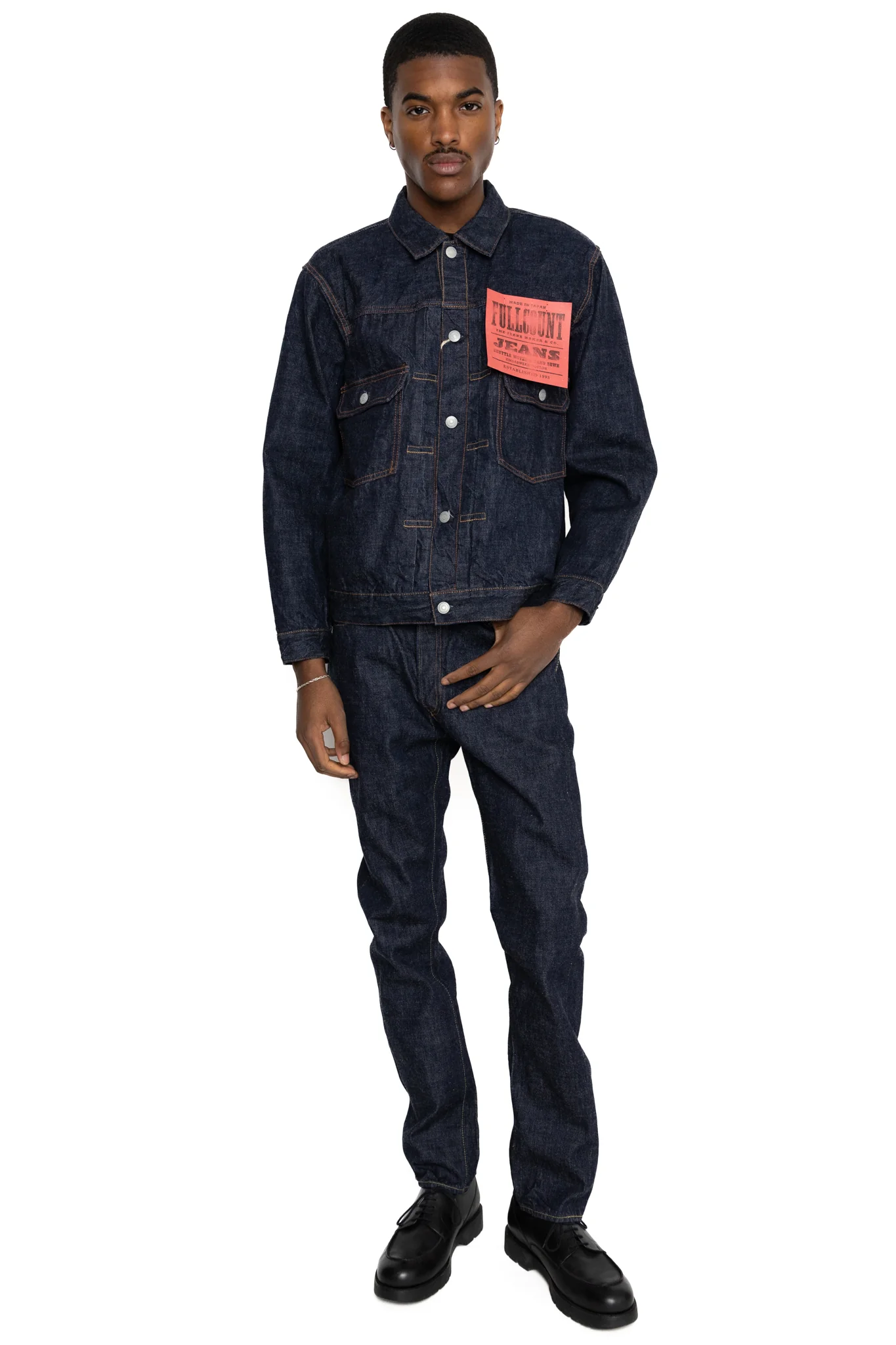 2102W Double Flap Pocket Denim Jacket - Image 2