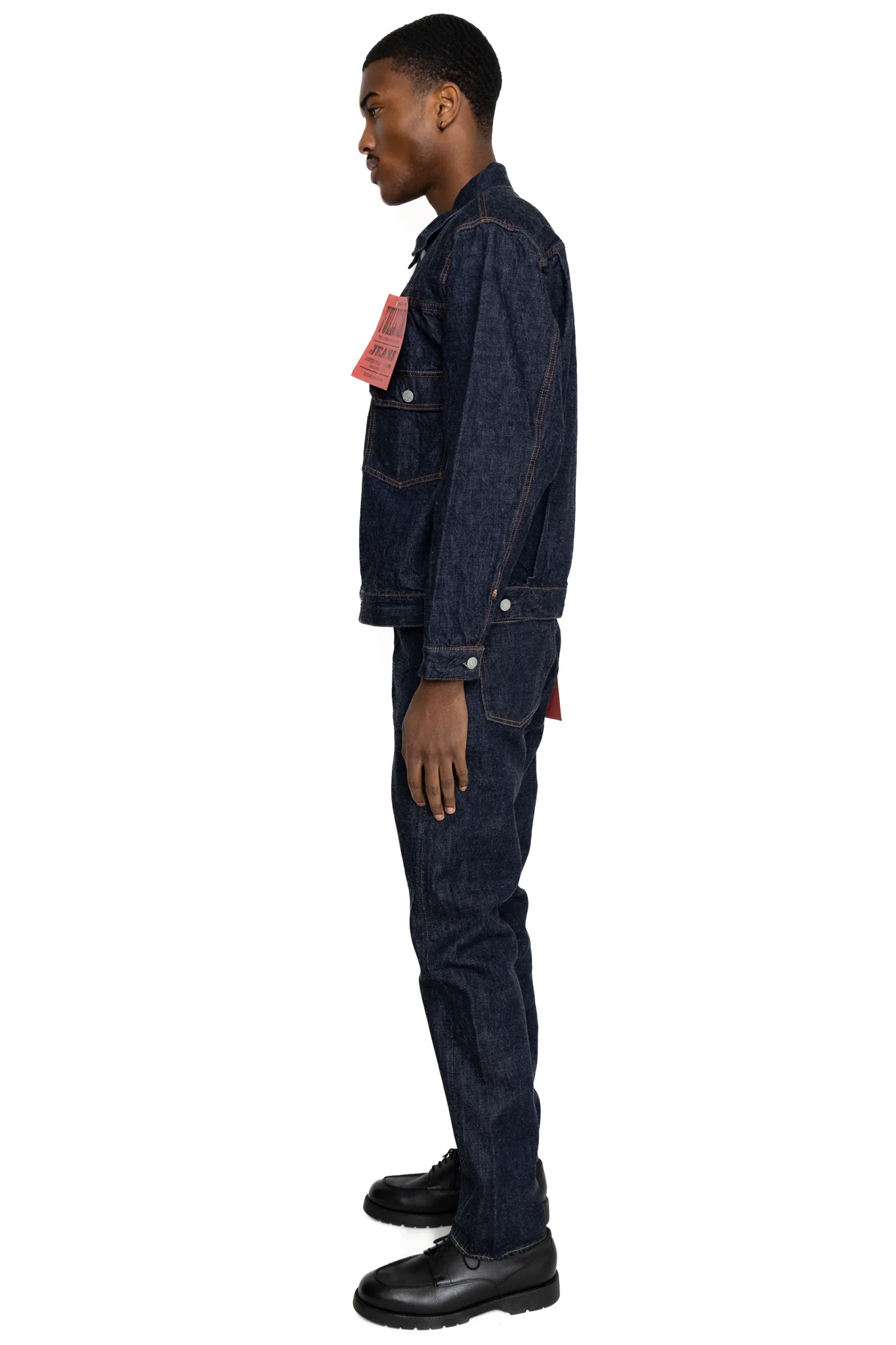 2102W Double Flap Pocket Denim Jacket - Image 4