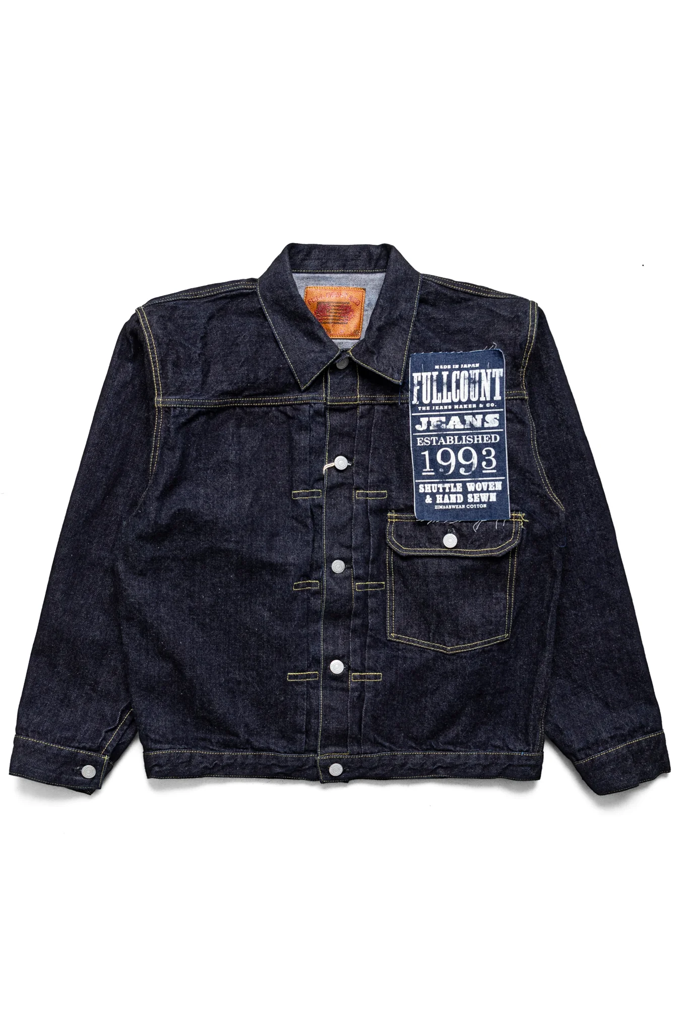 2107US Type 1 Denim Jacket (US Limited) WWll Denim - Indigo