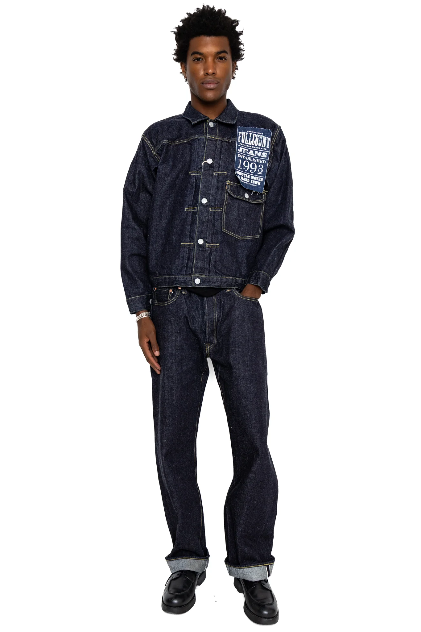 2107US Type 1 Denim Jacket (US Limited) WWll Denim - Indigo - Image 2