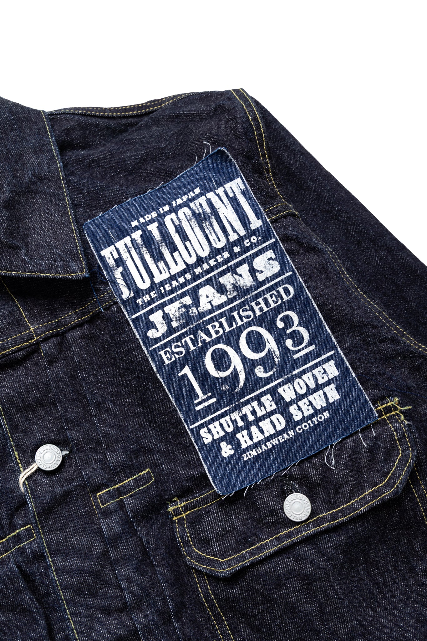 2107US Type 1 Denim Jacket (US Limited) WWll Denim - Indigo - Image 7