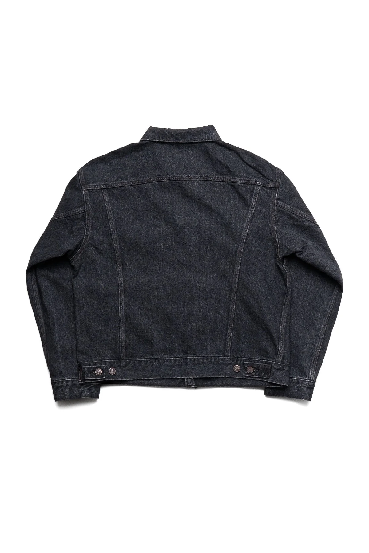4 Pocket Denim Jacket - Medium Black - Image 2