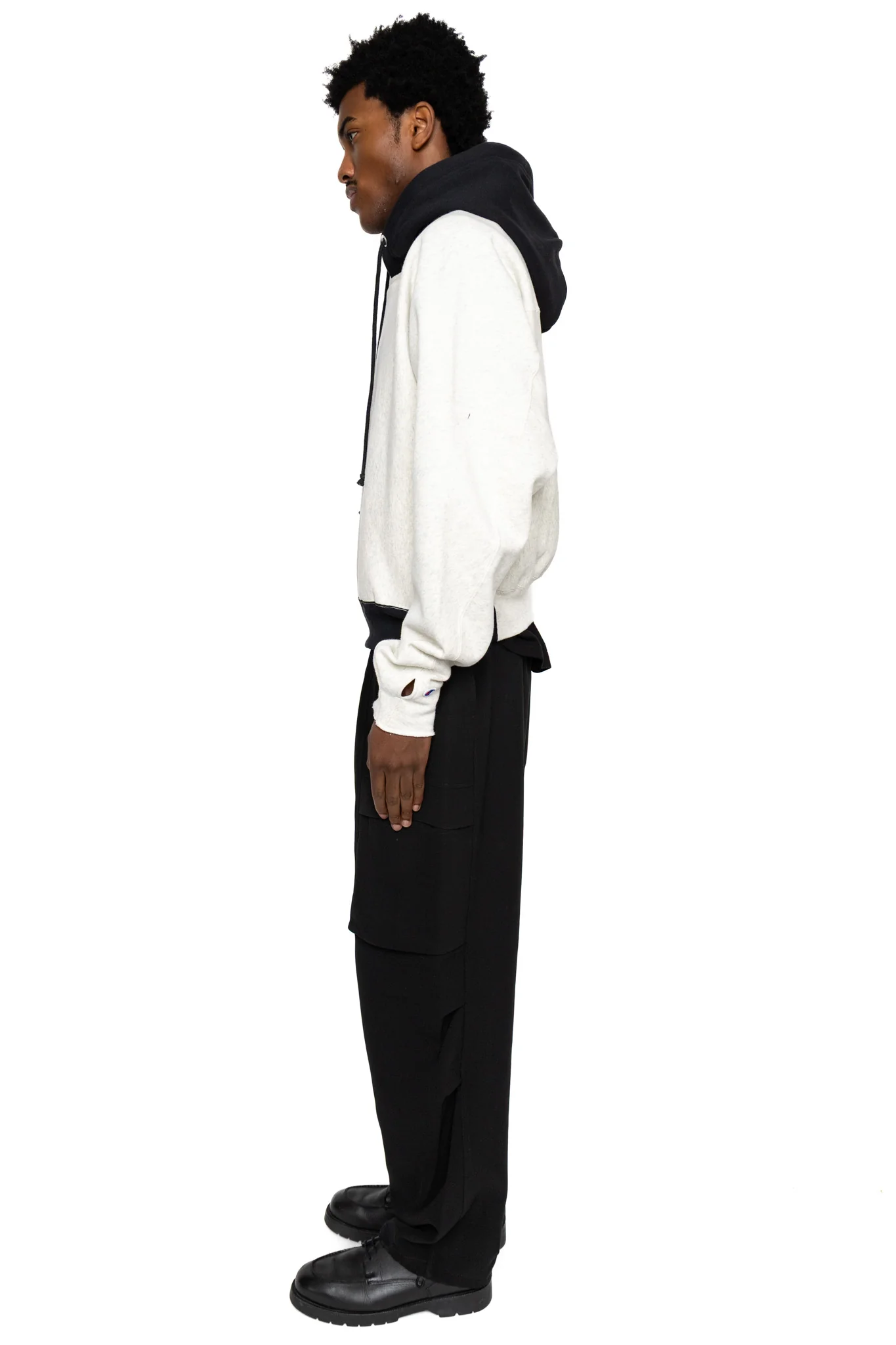 Belt Pants - Black - Image 4