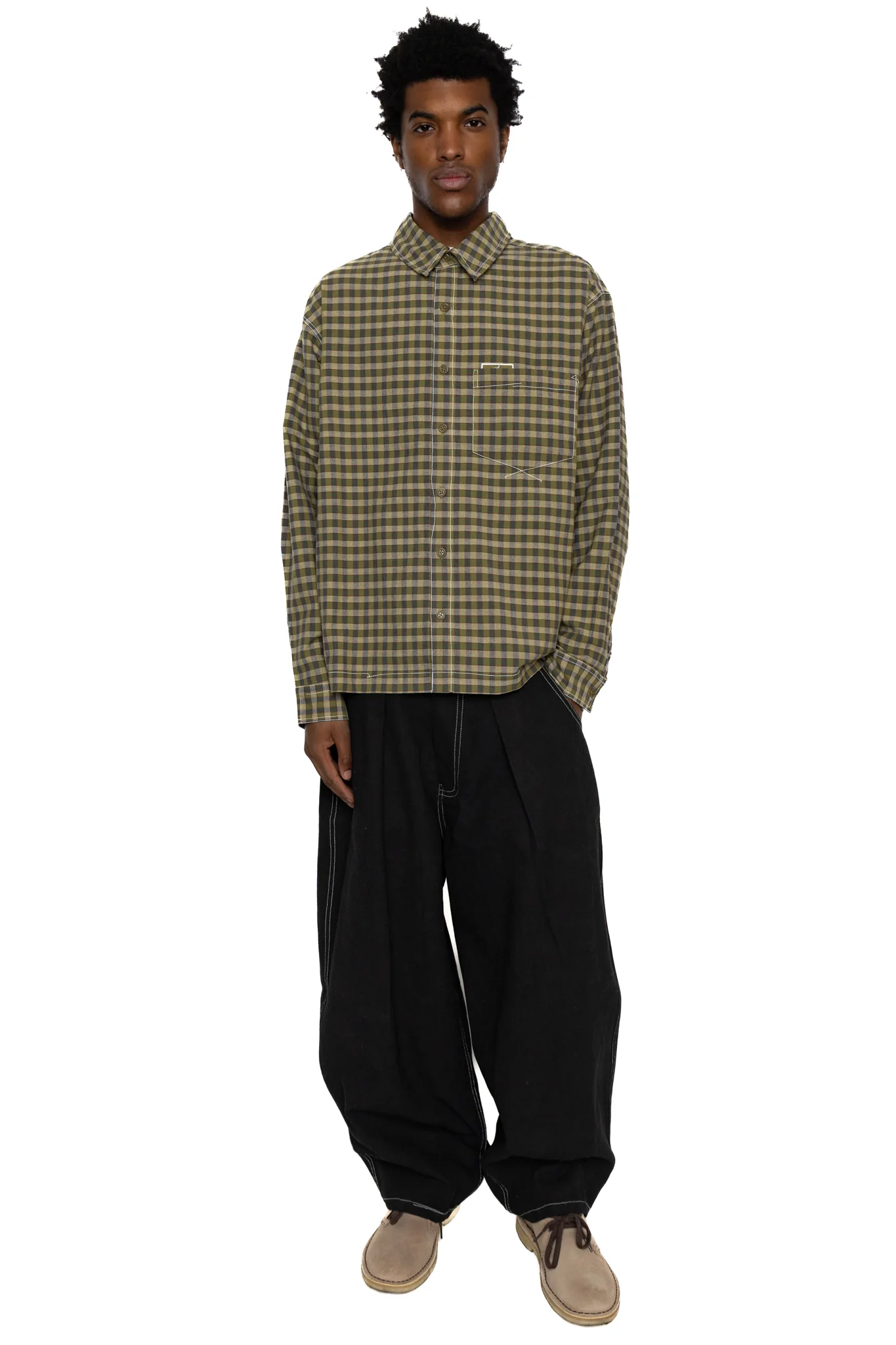 Bracken Shirt - Coach Check Wonky-Wear - Image 2