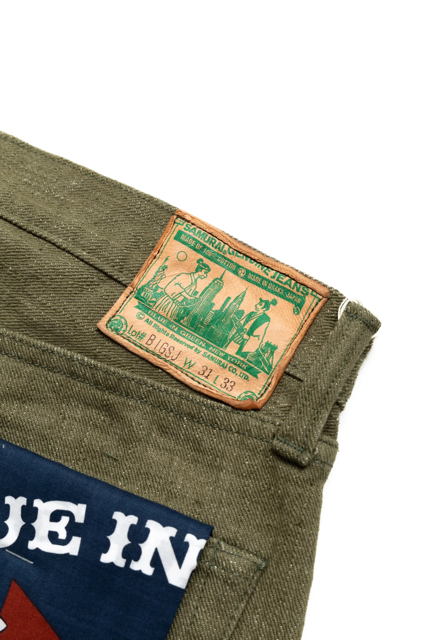 BS-GNX01 Slim Straight (Blue in Green Exclusive) - Green - Image 11