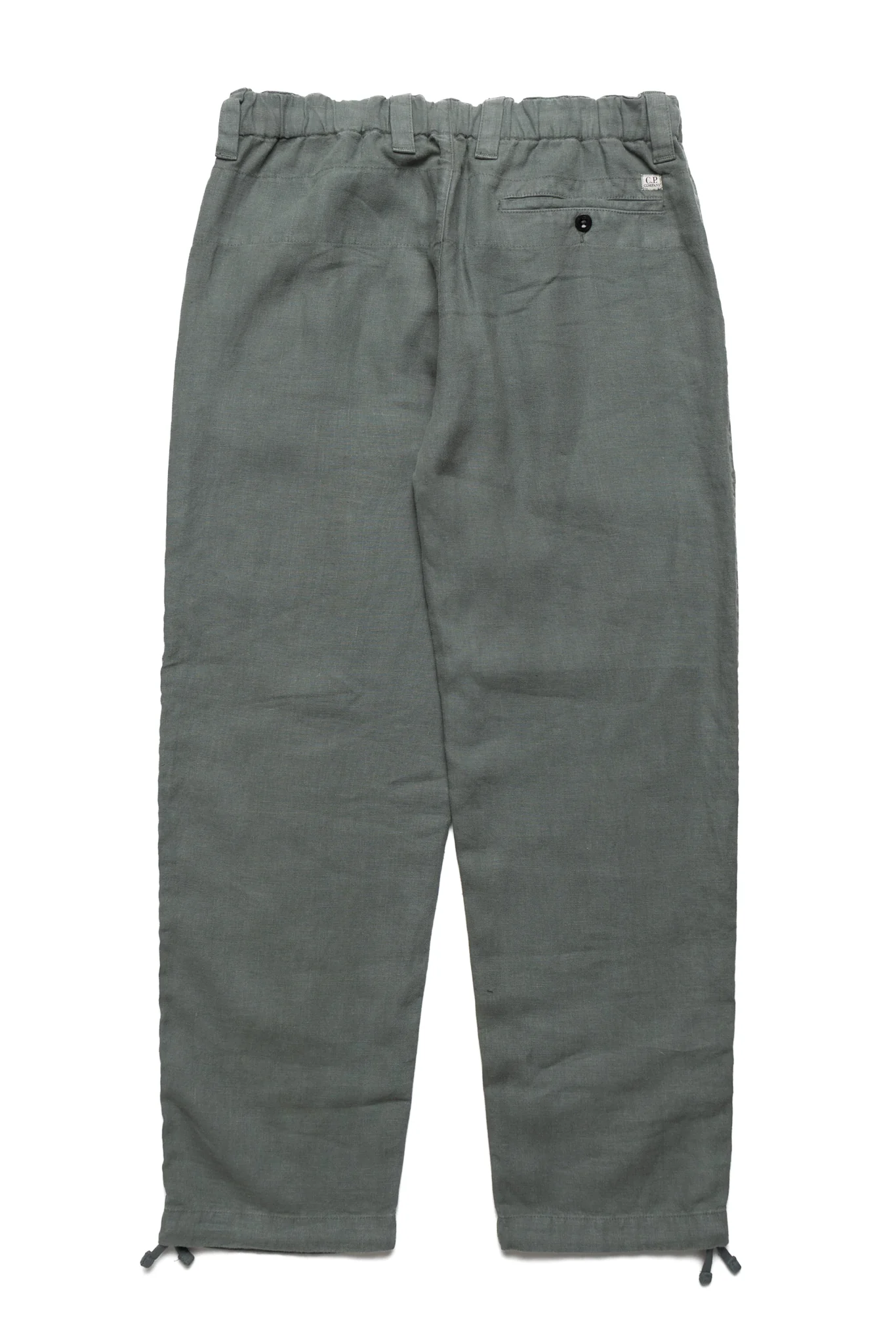Cargo Pant In Linen Sak - Laurel Wreath - Image 3