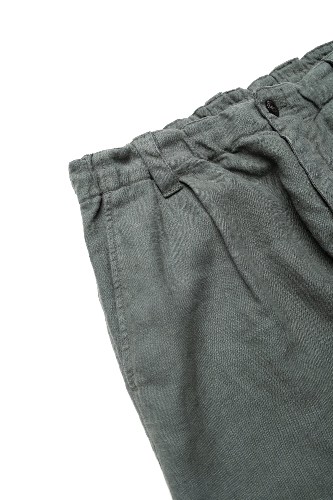 Cargo Pant In Linen Sak - Laurel Wreath - Image 6