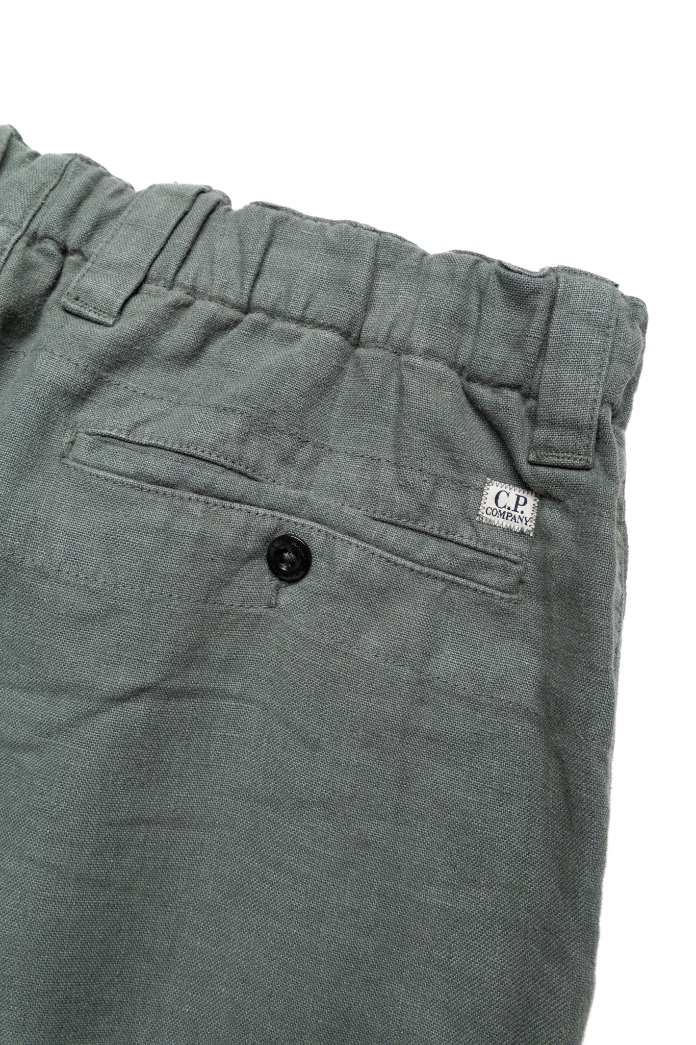 Cargo Pant In Linen Sak - Laurel Wreath - Image 9