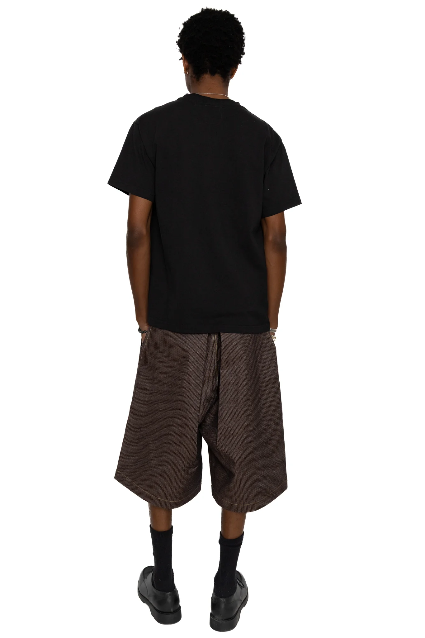 Century Denim KOME-KOME Jorts (Deep) -  Kakishibu (N5S) - Image 5