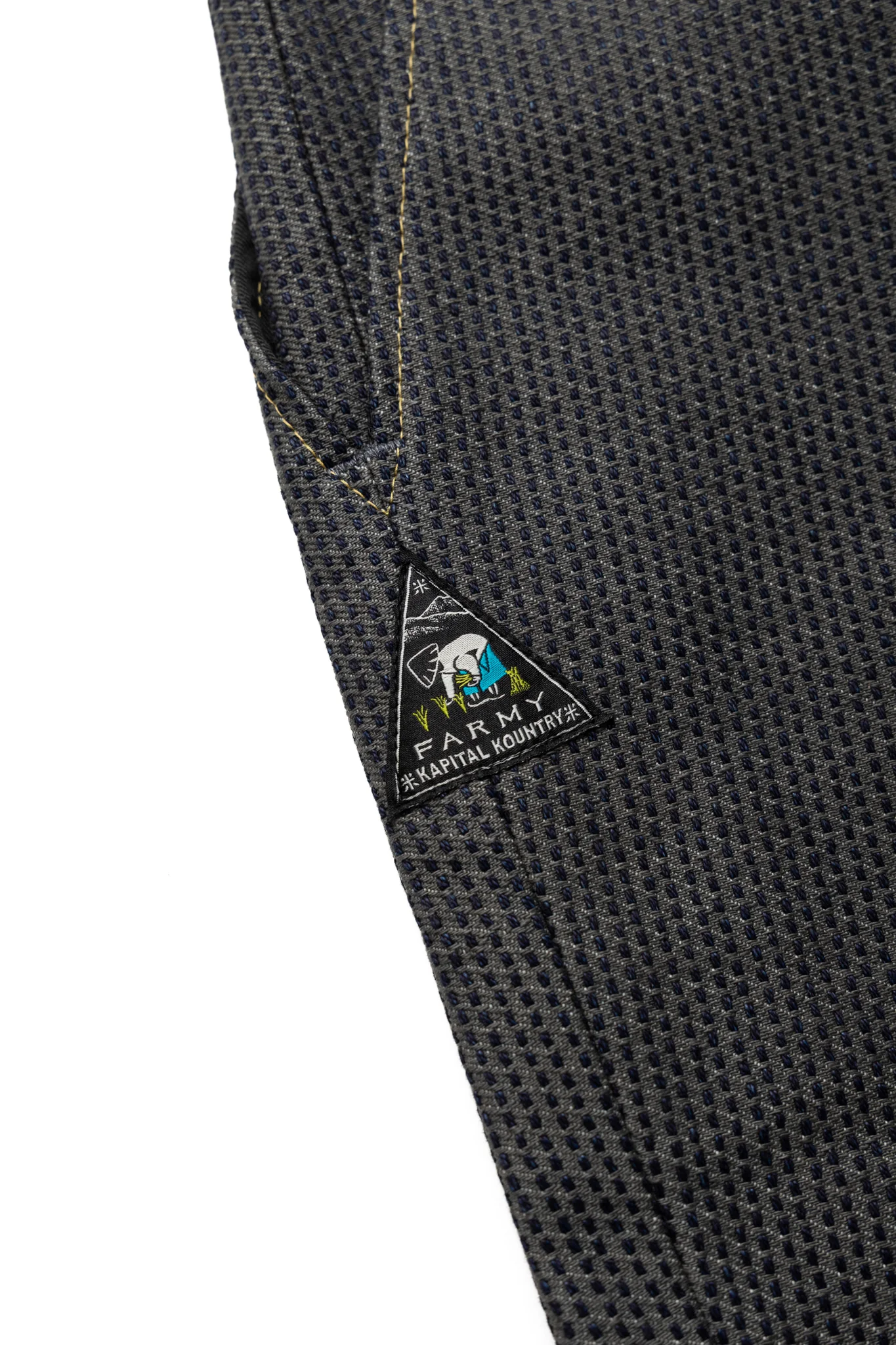 Century Denim KOME-KOME Jorts (Deep) -  Sumi (N7S) - Image 6