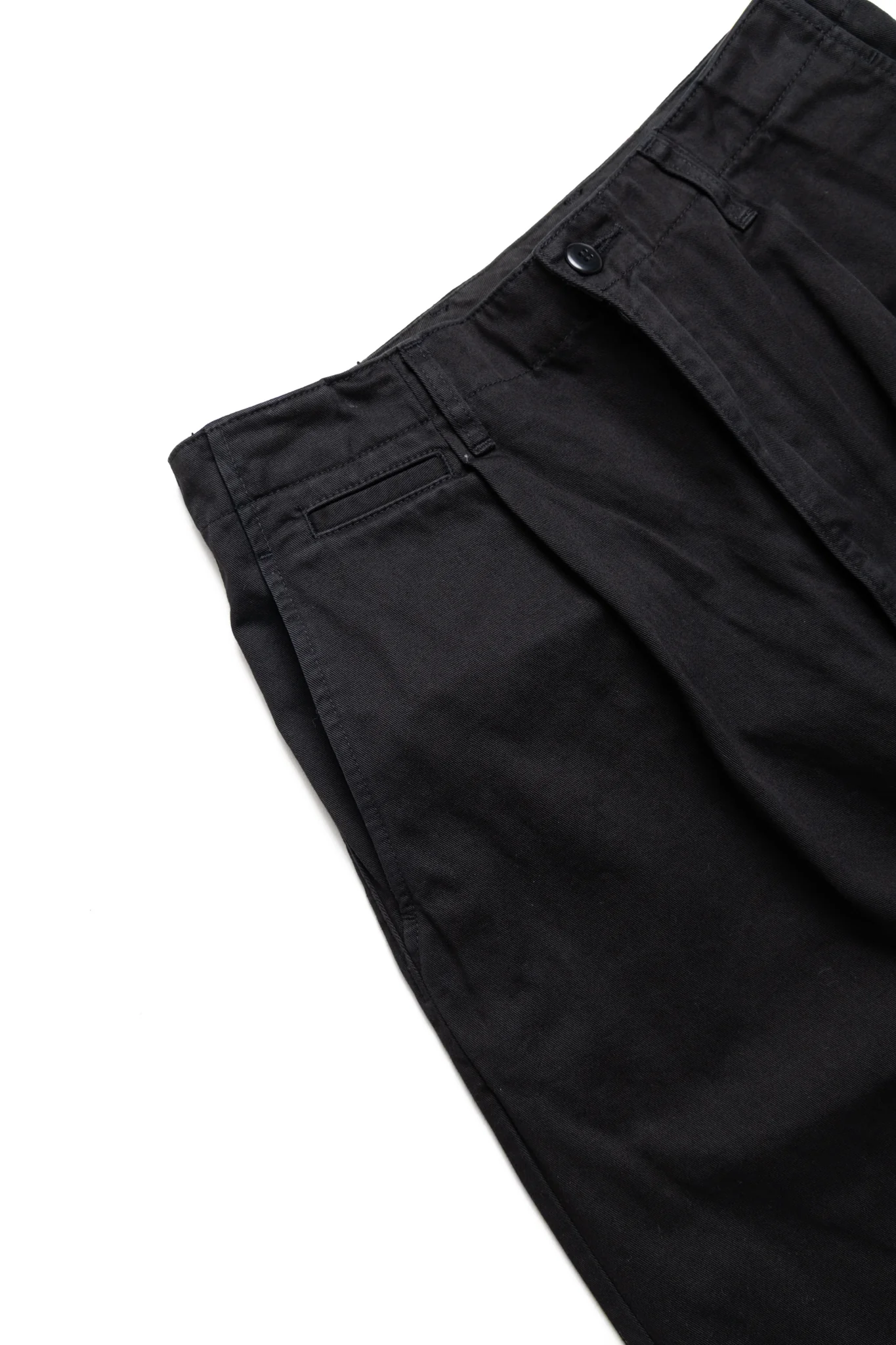 Chino High Waisted NIME Pants (CACTUS Embroidery) - Black - Image 6