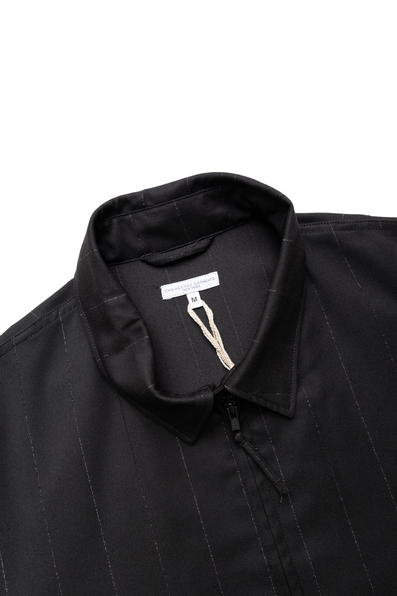 Claigton Jacket Polyester Lurex Stripe - Black - Image 5
