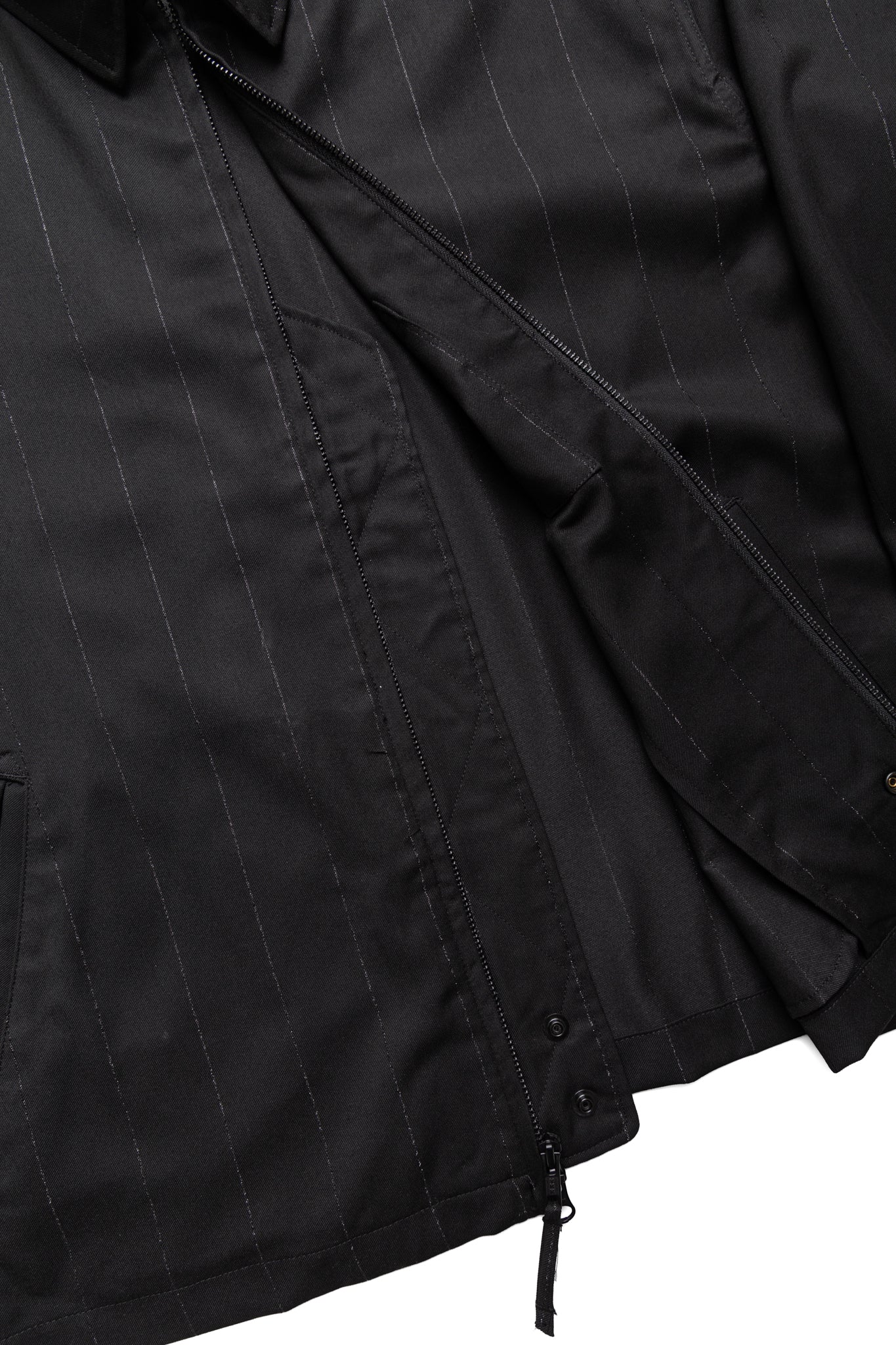 Claigton Jacket Polyester Lurex Stripe - Black - Image 6