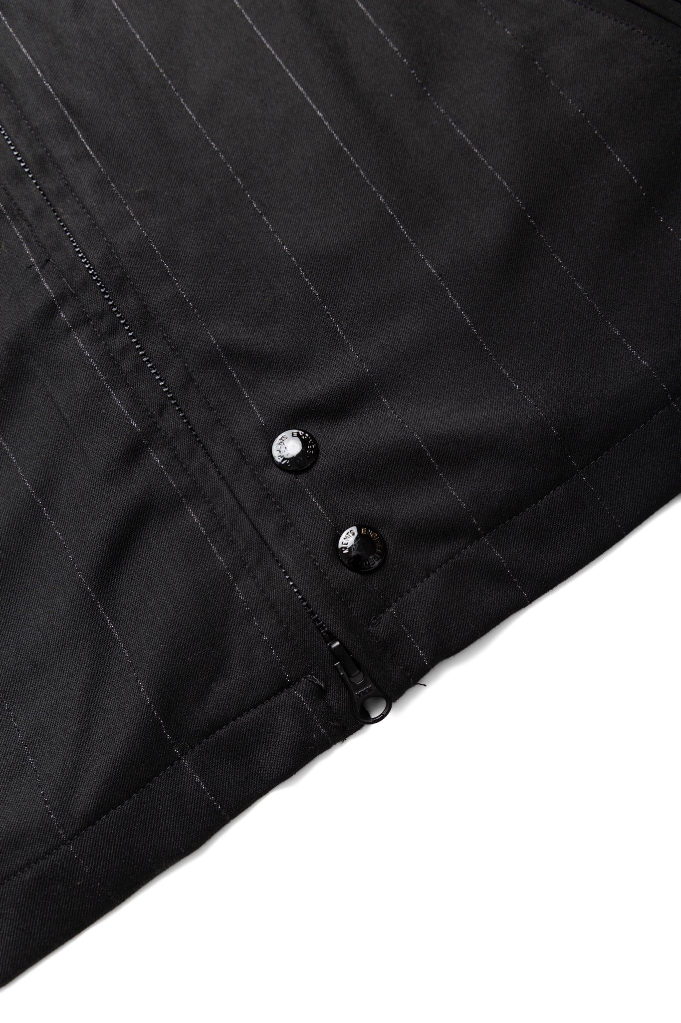 Claigton Jacket Polyester Lurex Stripe - Black - Image 7