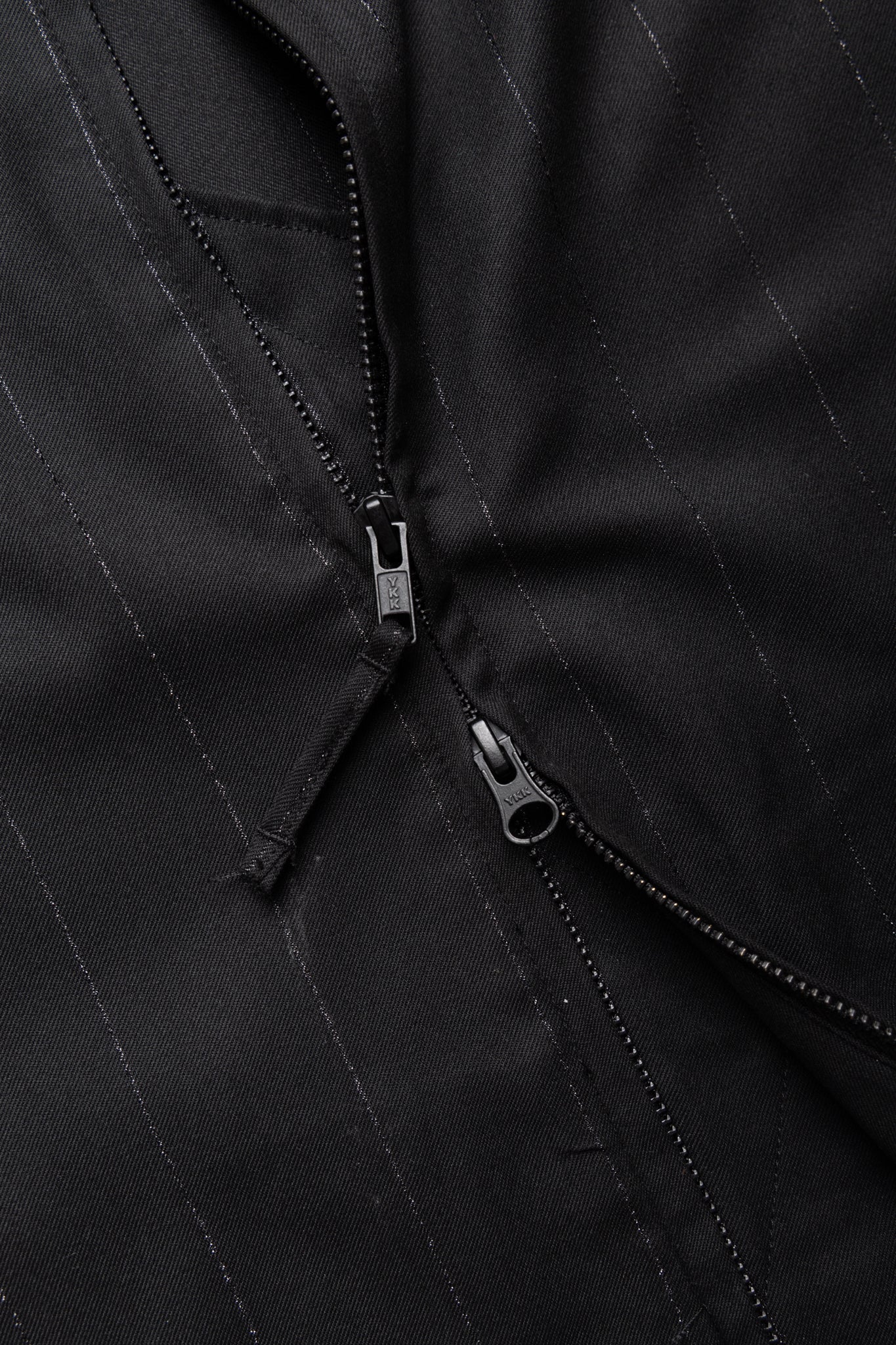 Claigton Jacket Polyester Lurex Stripe - Black - Image 8