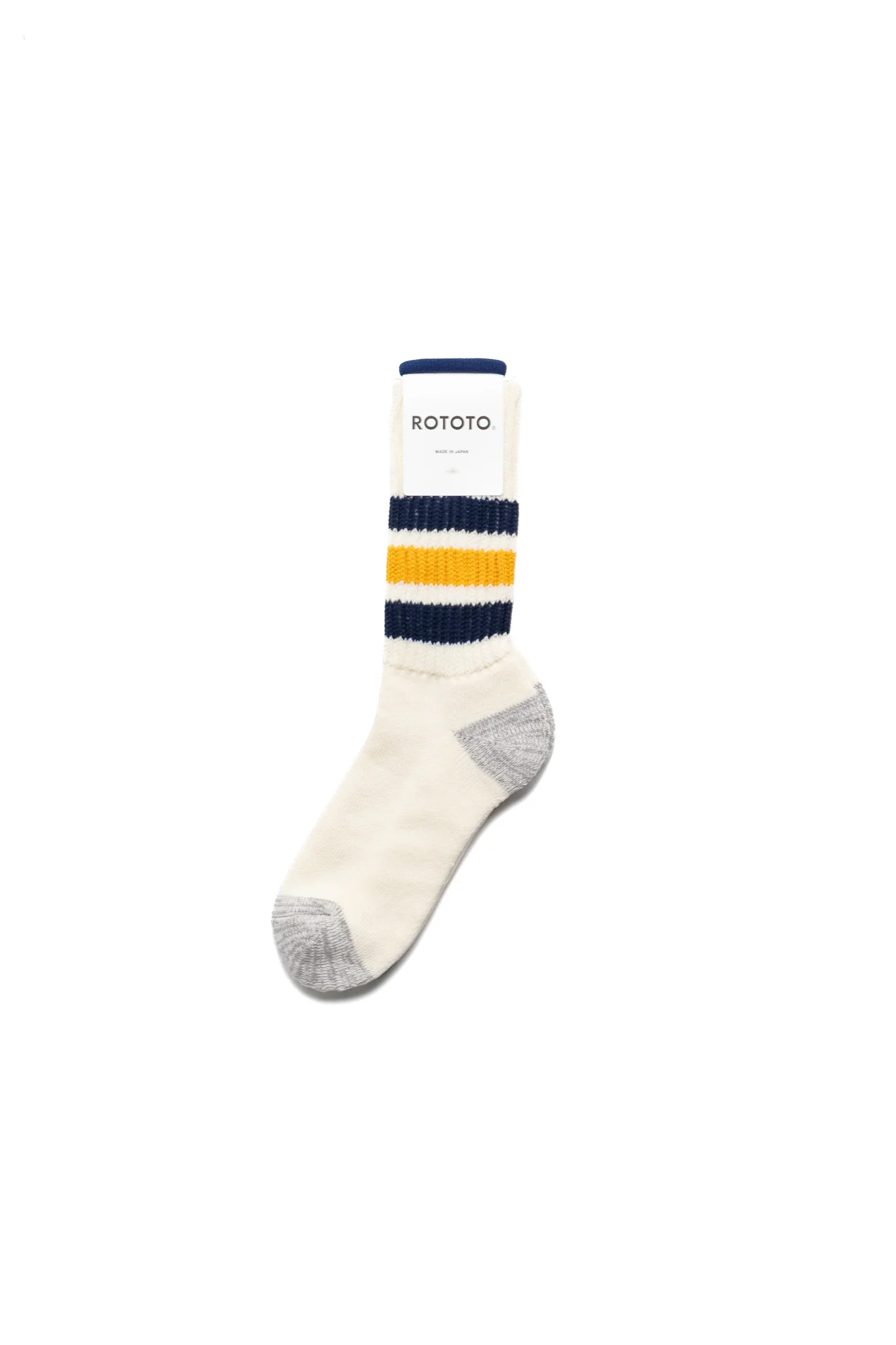Coarse Ribbed Old School Crew Socks - Image 5