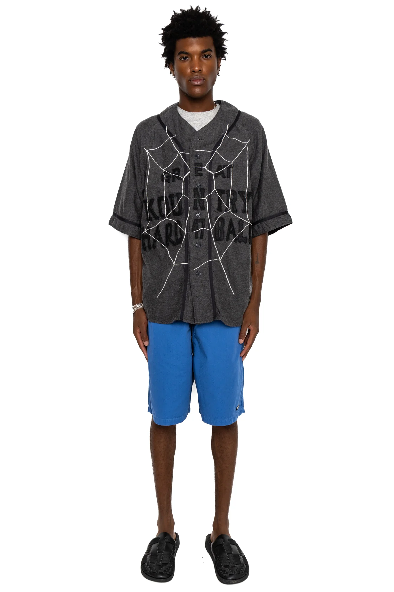 Combed Burberry EASY Shorts - Blue - Image 2