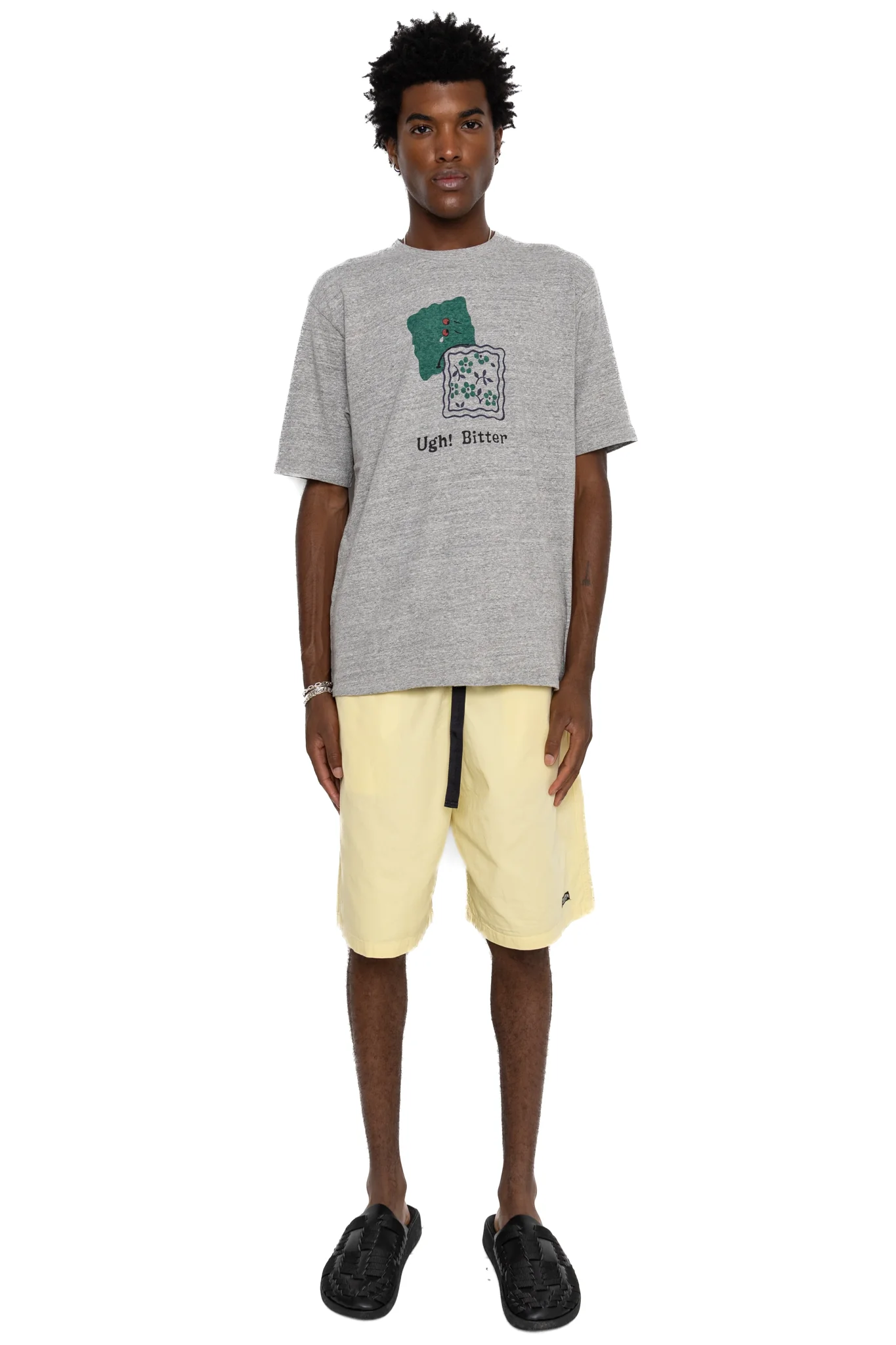 Combed Burberry EASY Shorts - Yellow - Image 2