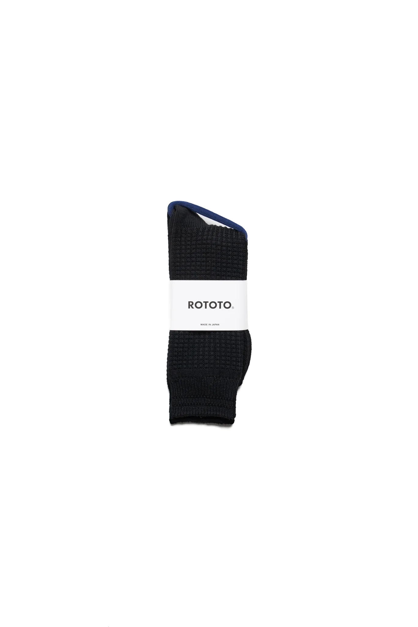 Cotton Waffle Crew Socks - Image 3