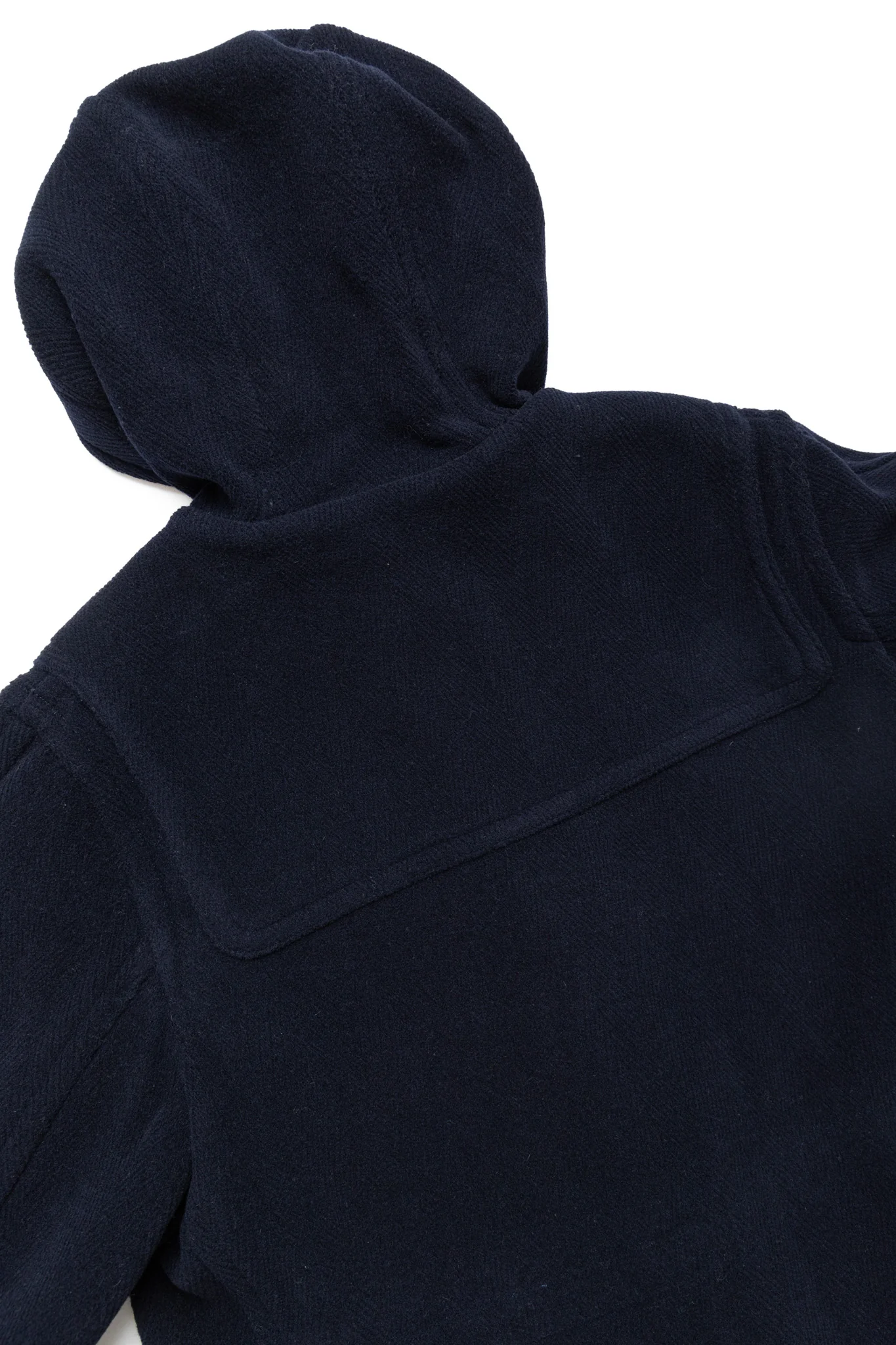 Duffle Coat Herringbone - Navy - Image 9