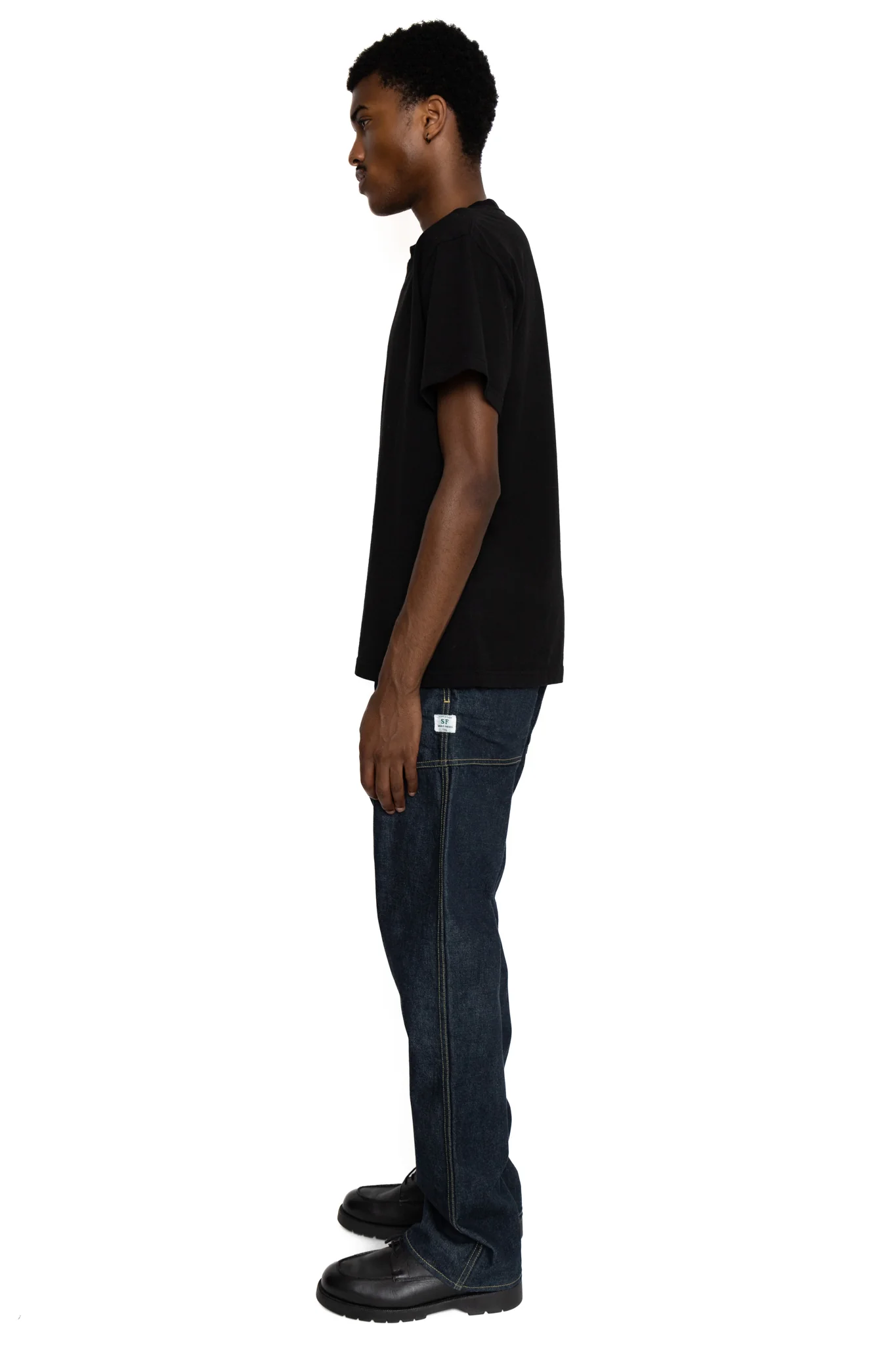 Fall Leaf Pants - Indigo - Image 4