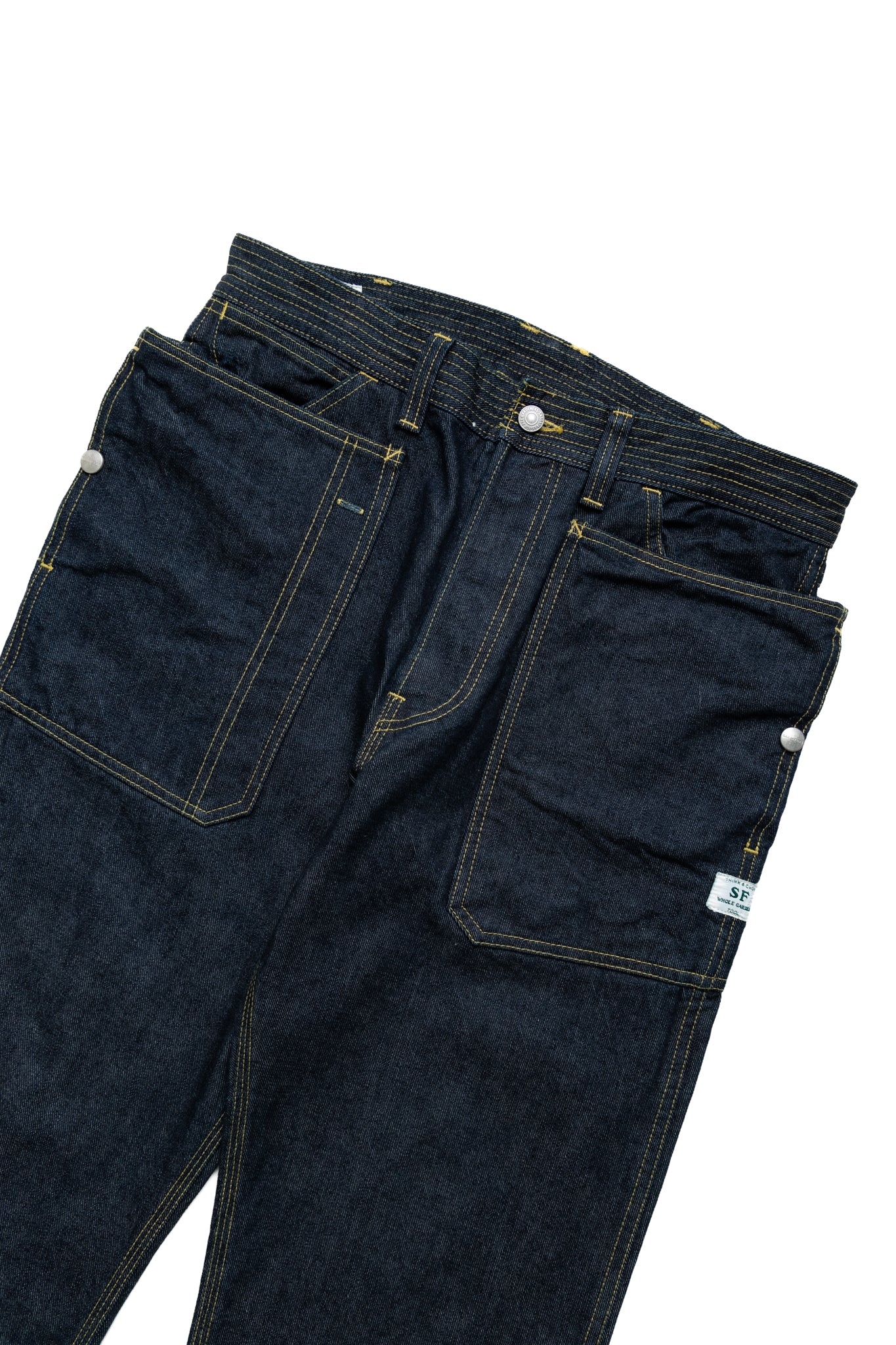 Fall Leaf Pants - Indigo - Image 7