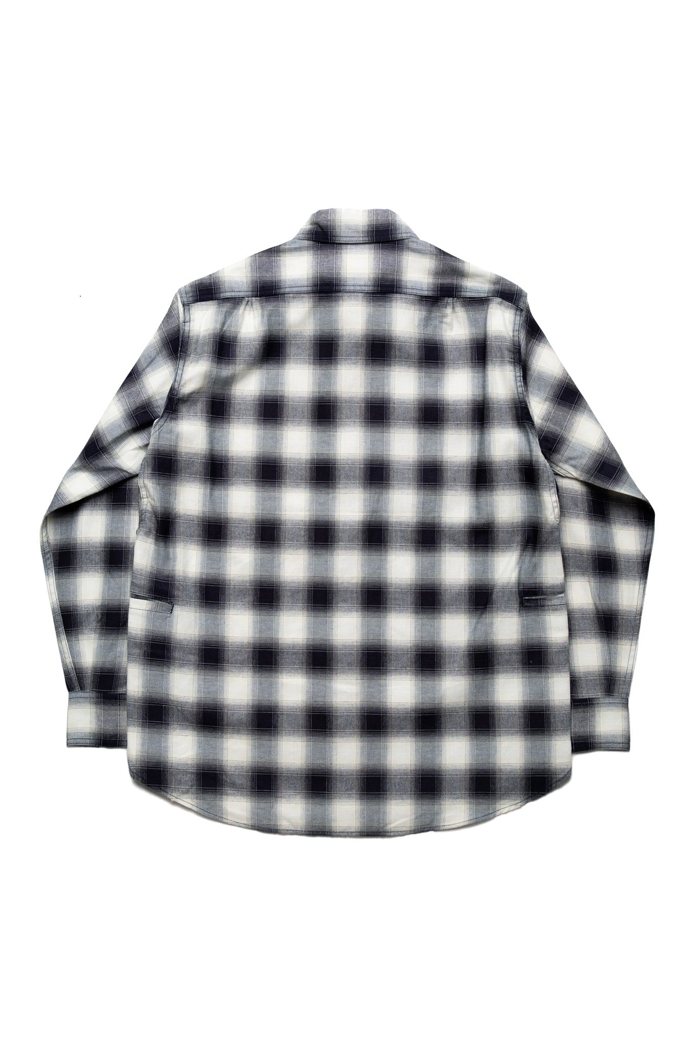 Gardening at Night Shirt Indigo Ombre Check - Indigo/Ivory - Image 2