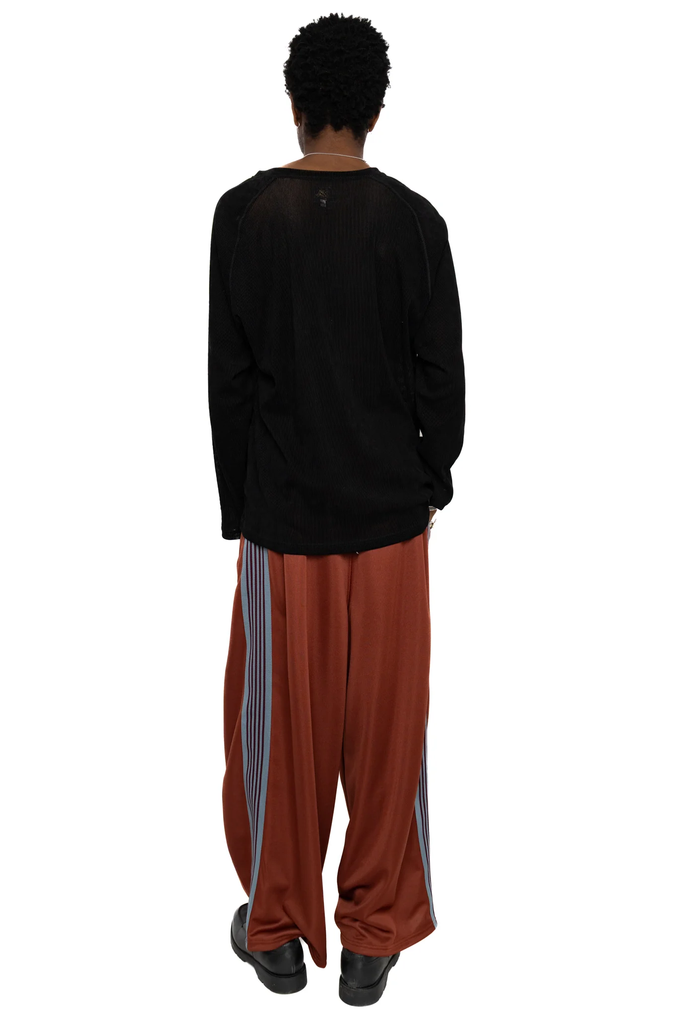 H.D. Track Pant Poly Smooth - Rust - Image 4