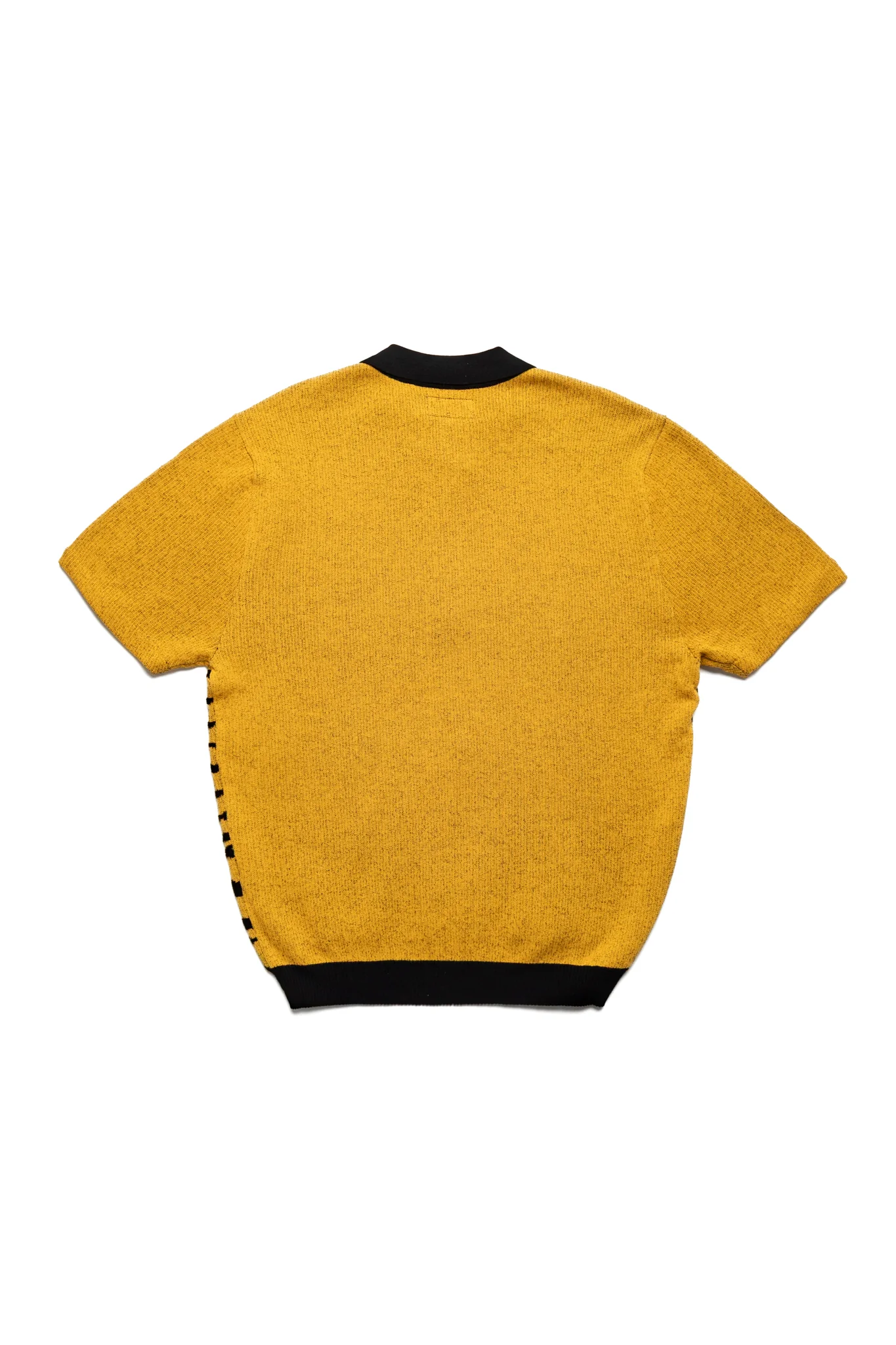Half Zip Knit Polo Animal Jacquard - Tiger - Image 3