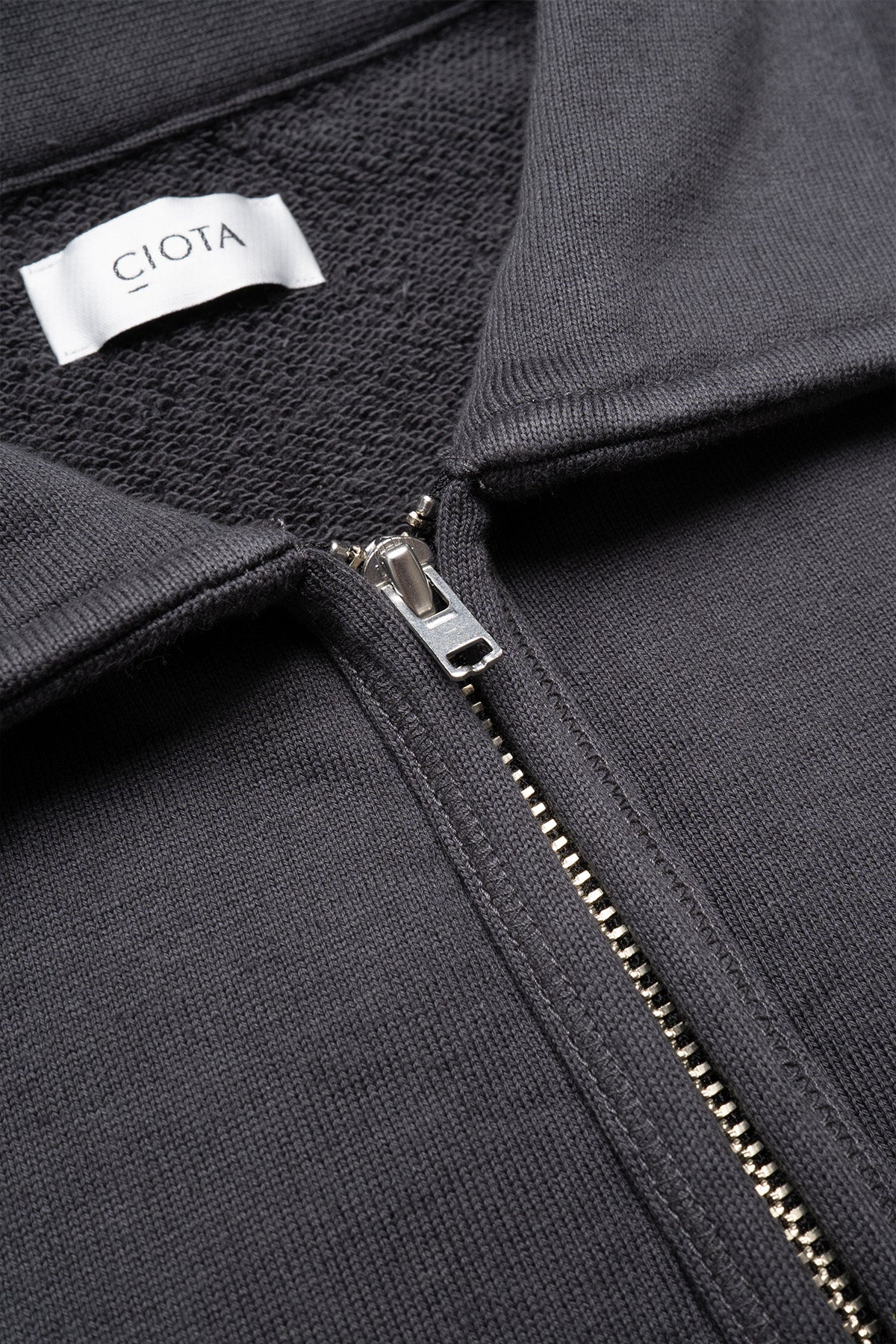 Half Zip Sweatshirt - Medium Gray - Image 4