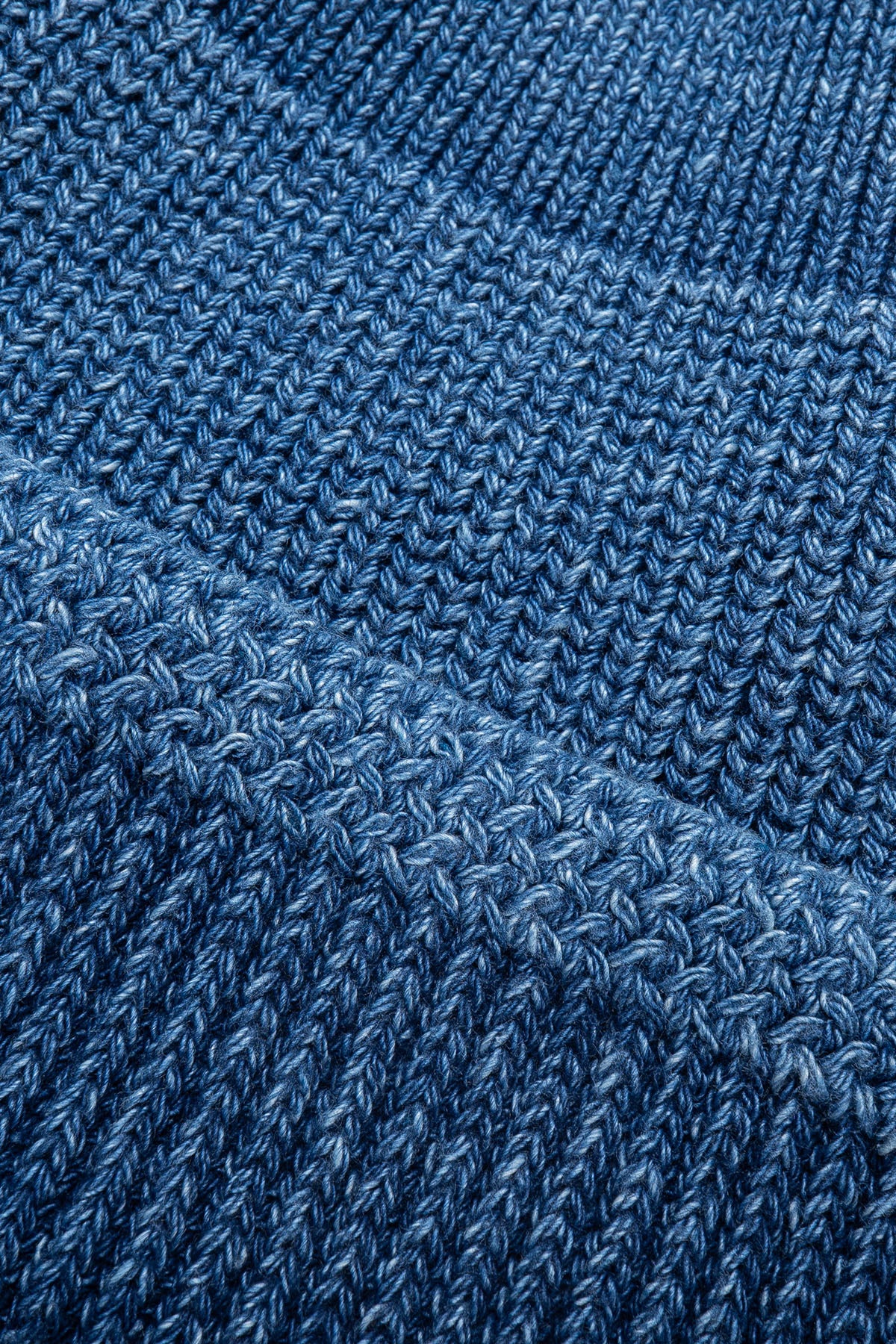 Indigo Mil Watch Cap - Light Indigo - Image 2
