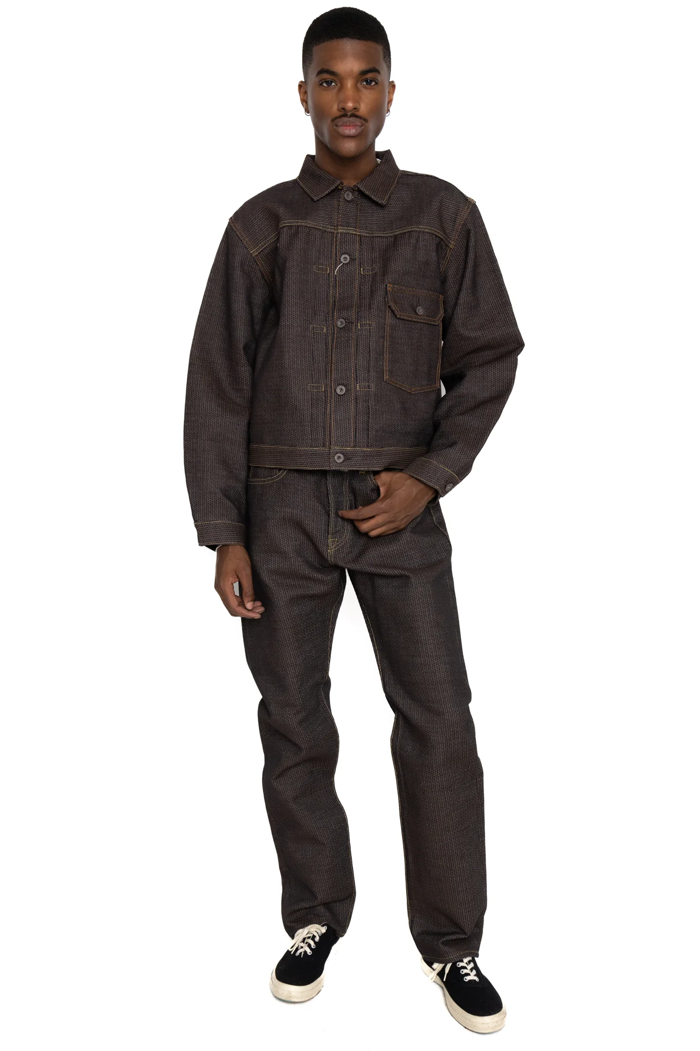 Century Denim 5P MONKEY CISCO-  Kakishibu (N5S) - Image 2
