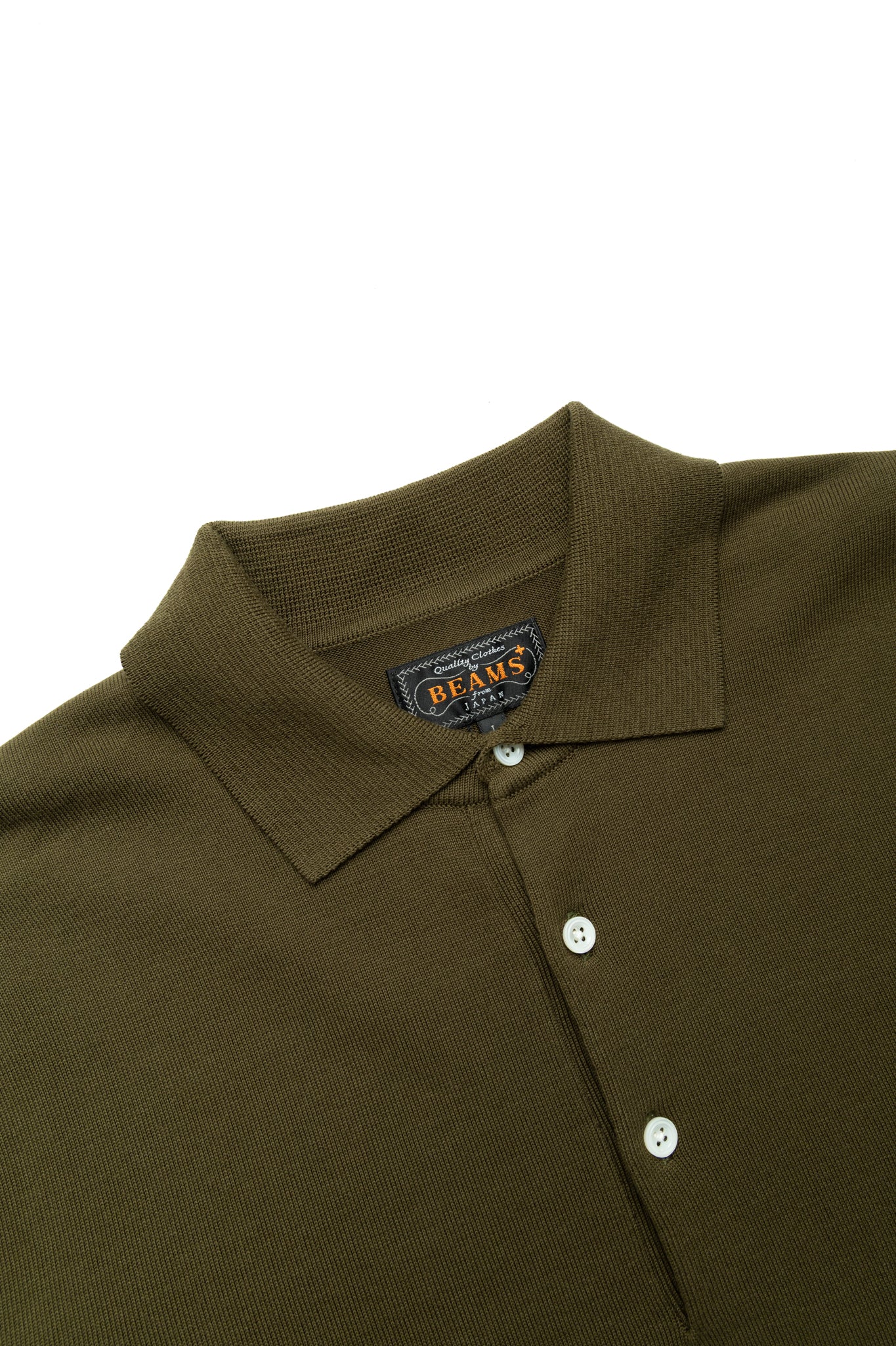 Knit Polo 12G - Green - Image 5