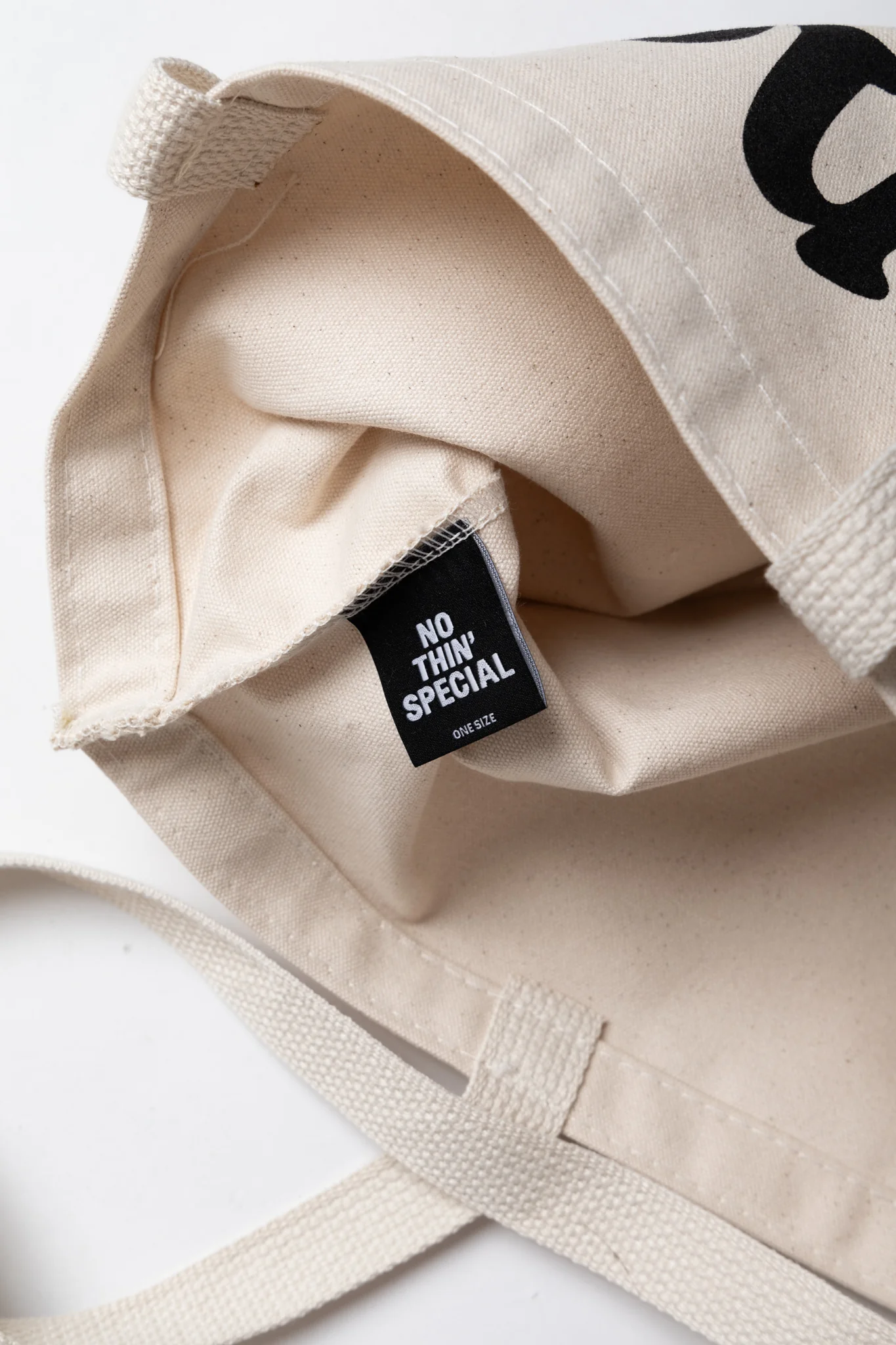 Logo Tote - Natural - Image 3