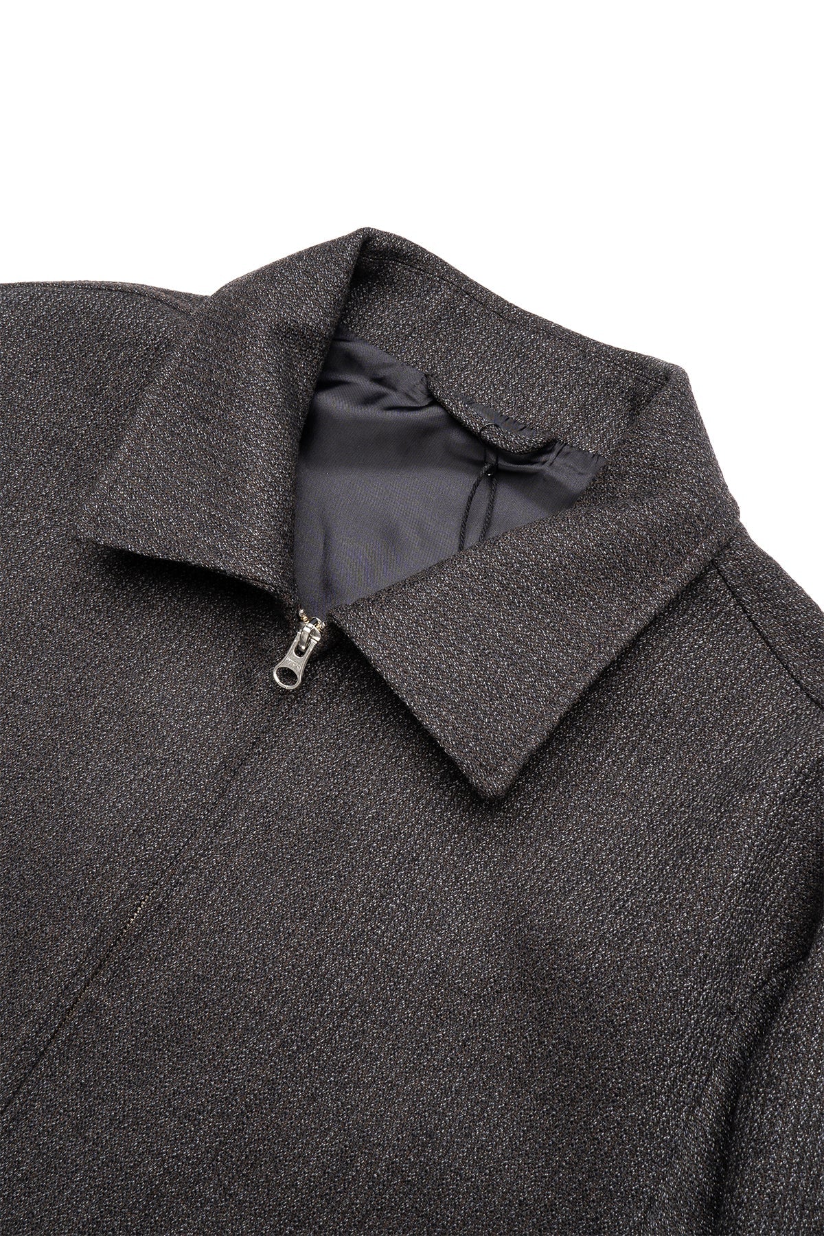 Mail Jacket - Brown Melange Stripe - Image 3