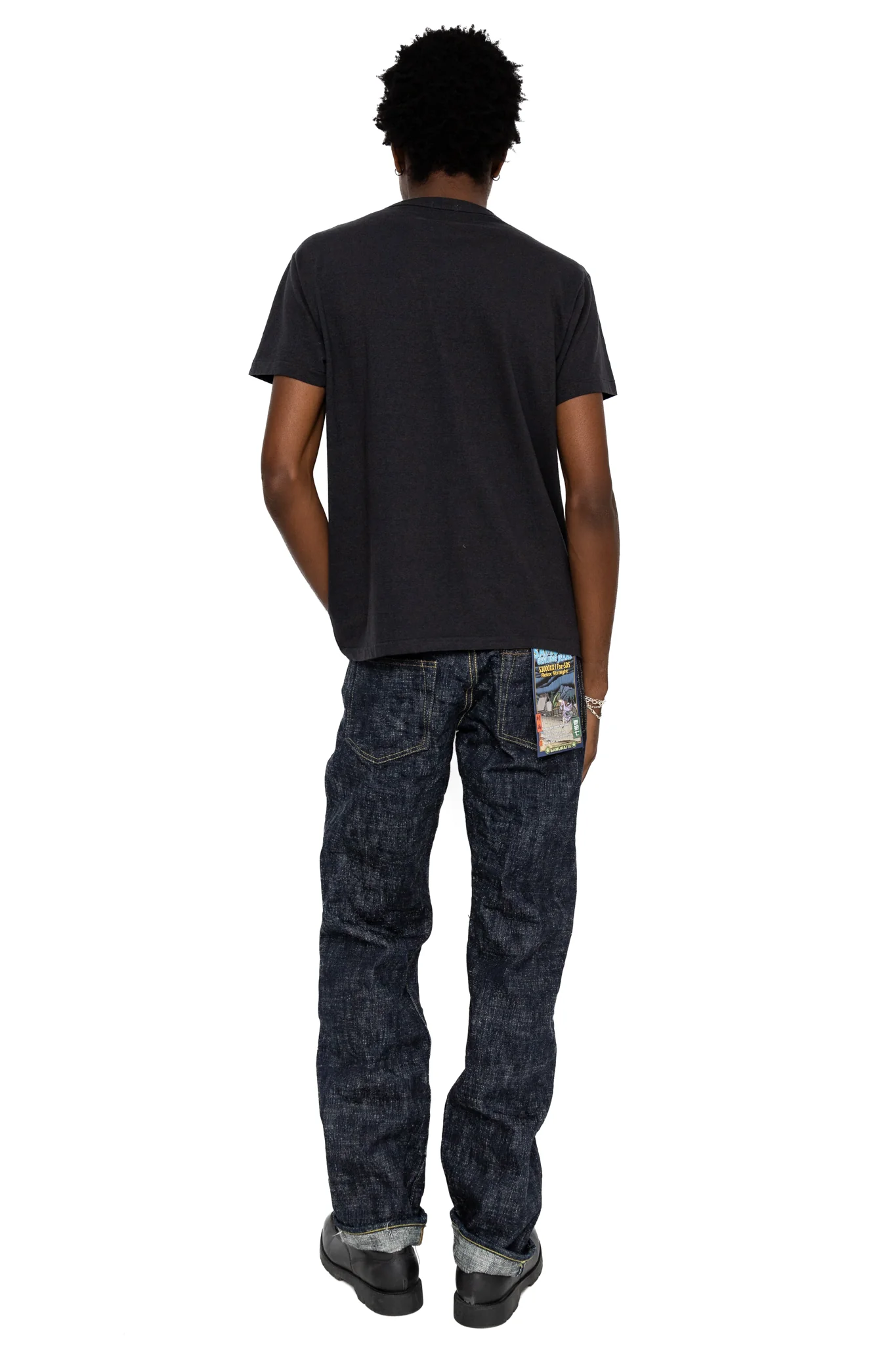 Medium Weight 2 Pack Tee - Black - Image 4