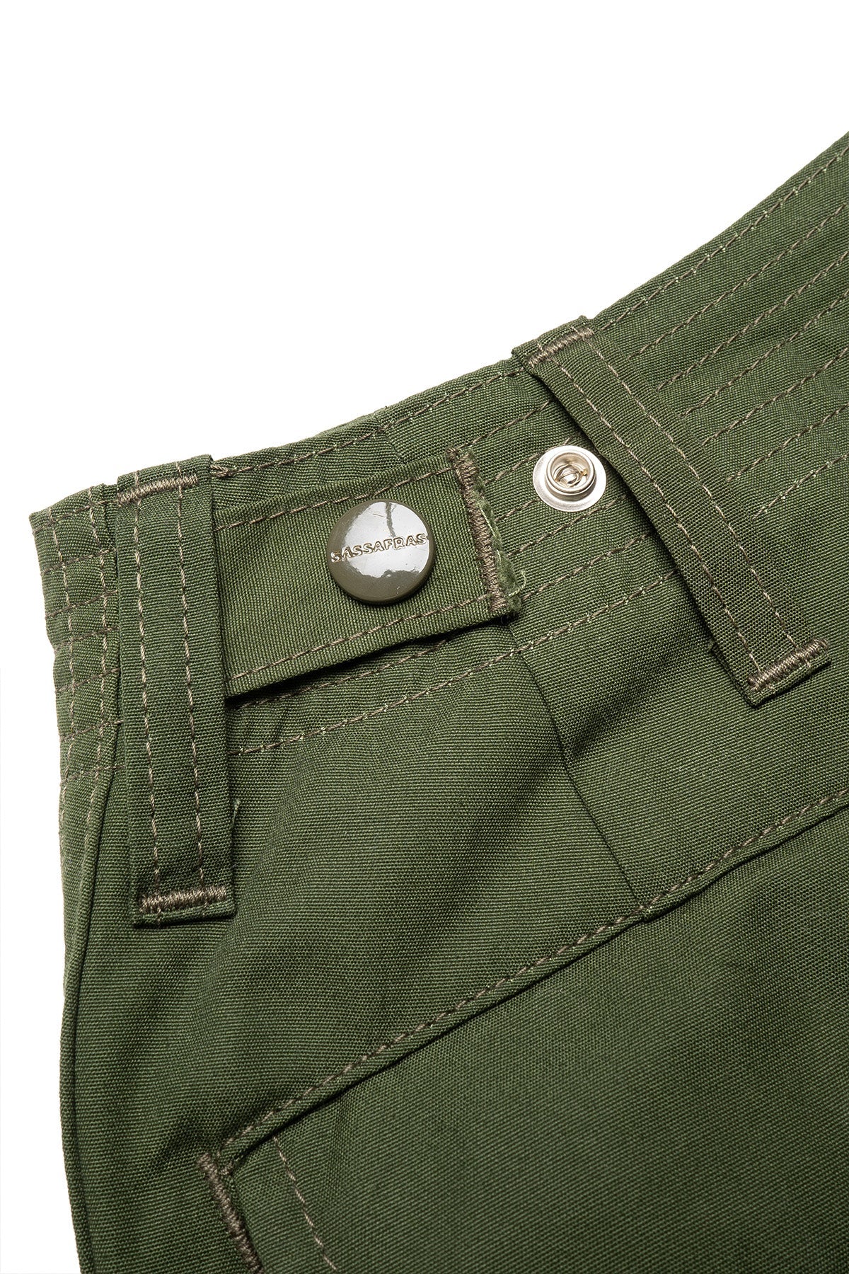 Overgrown Pants 1/2 - Olive - Image 4