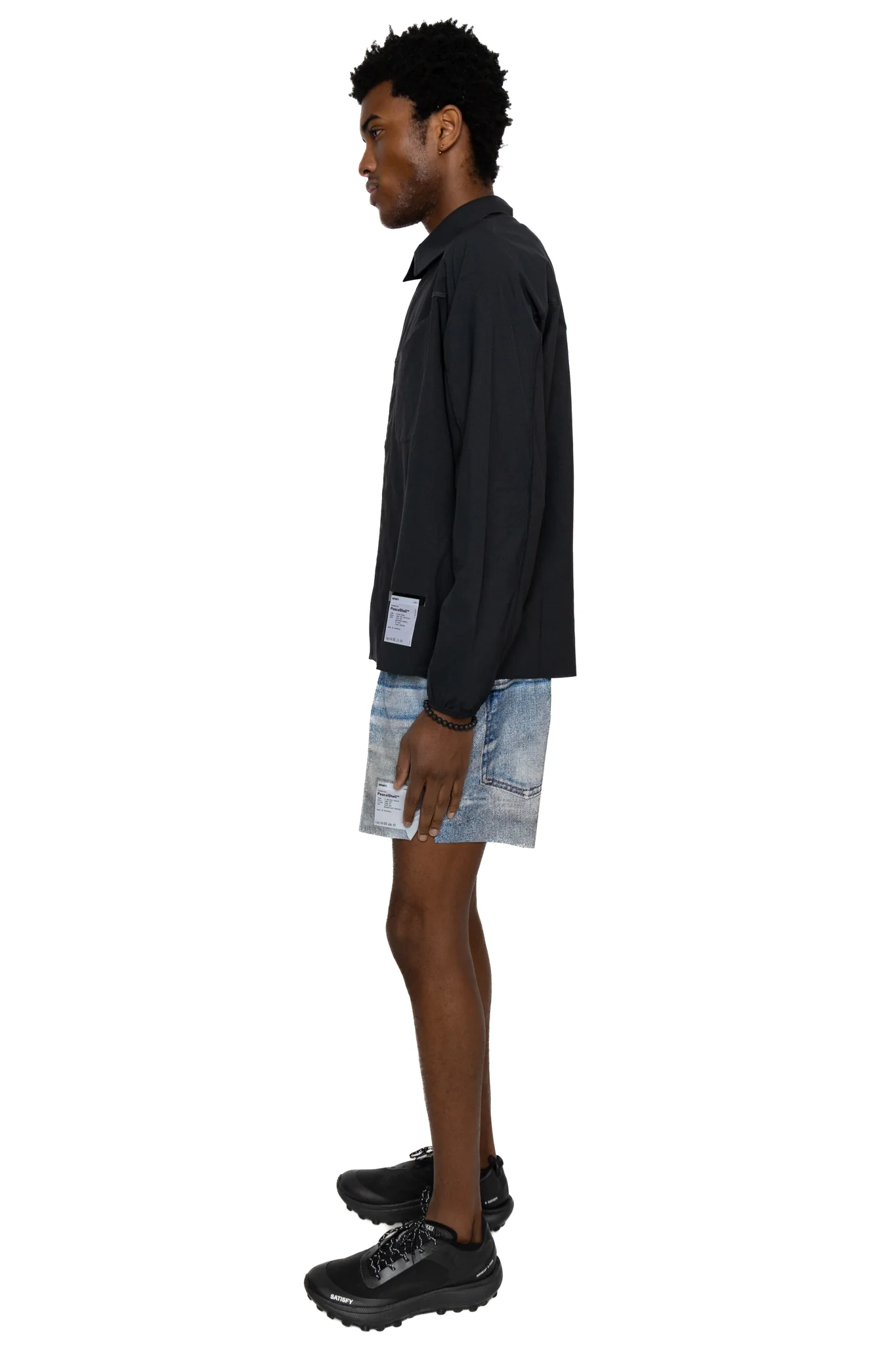PeaceShell River Shirt - Black - Image 4